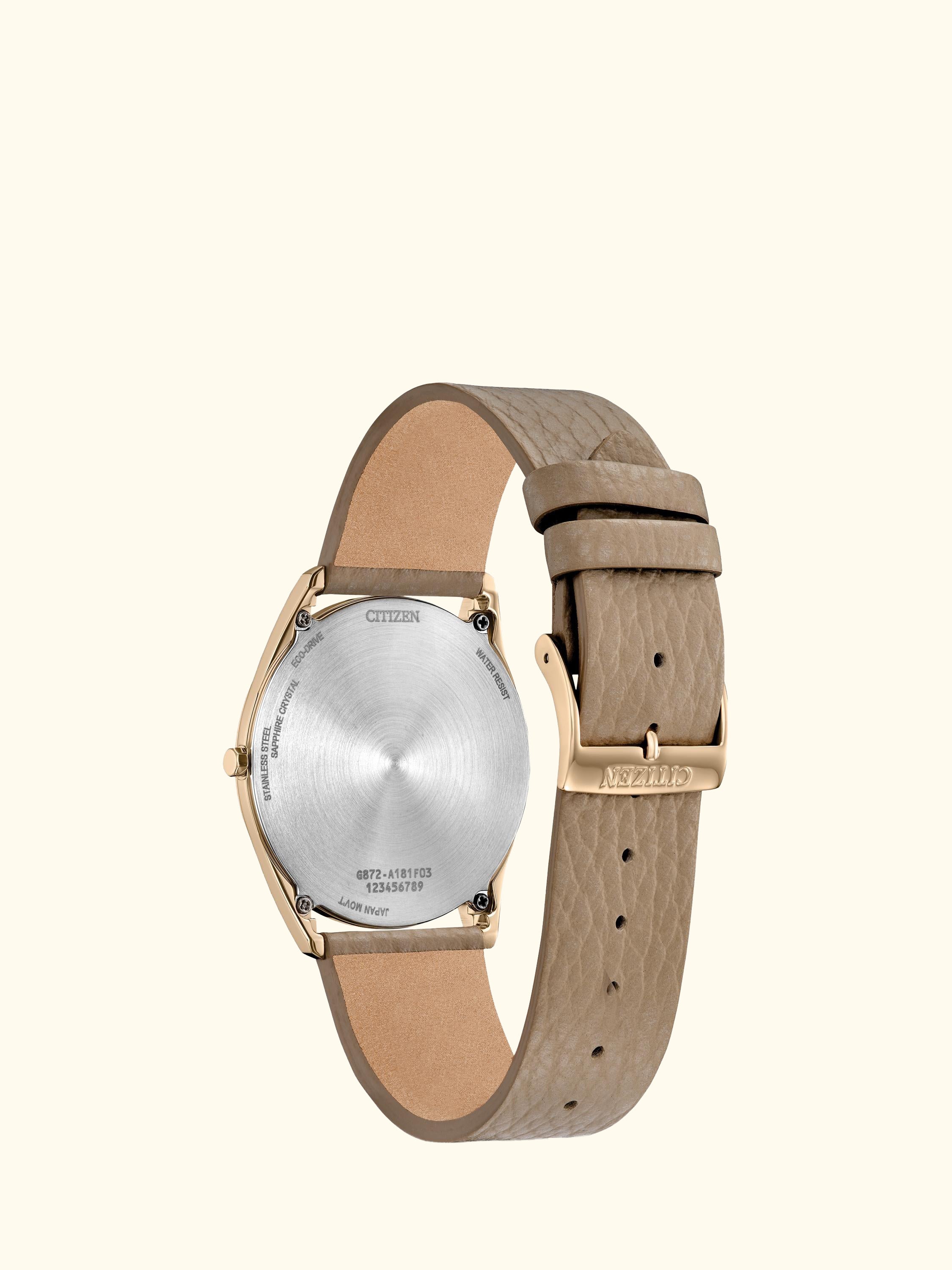 Stiletto Women's Leather Strap Watch