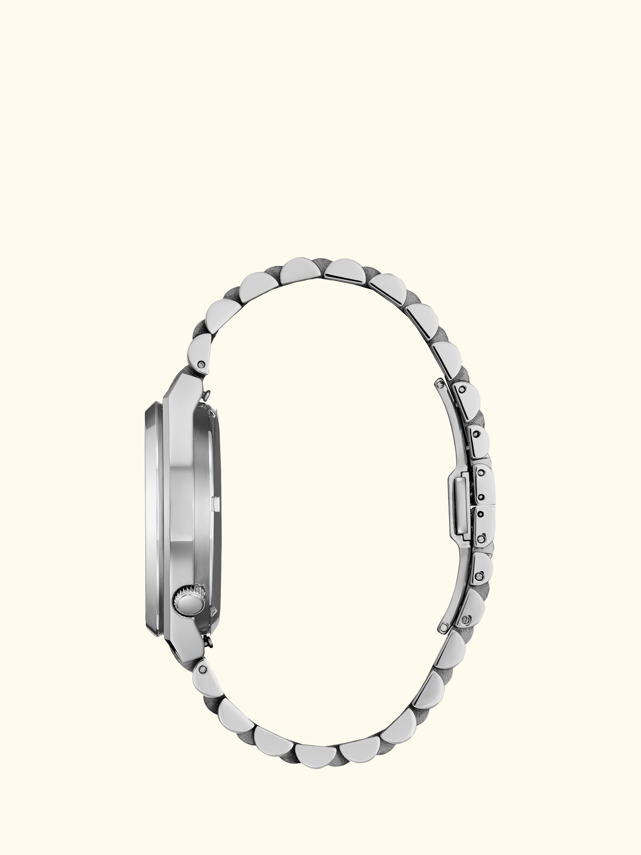 NK5010-51L Tsuyosa Small Seconds Automatic Unisex Bracelet Watch, Silver/Blue
