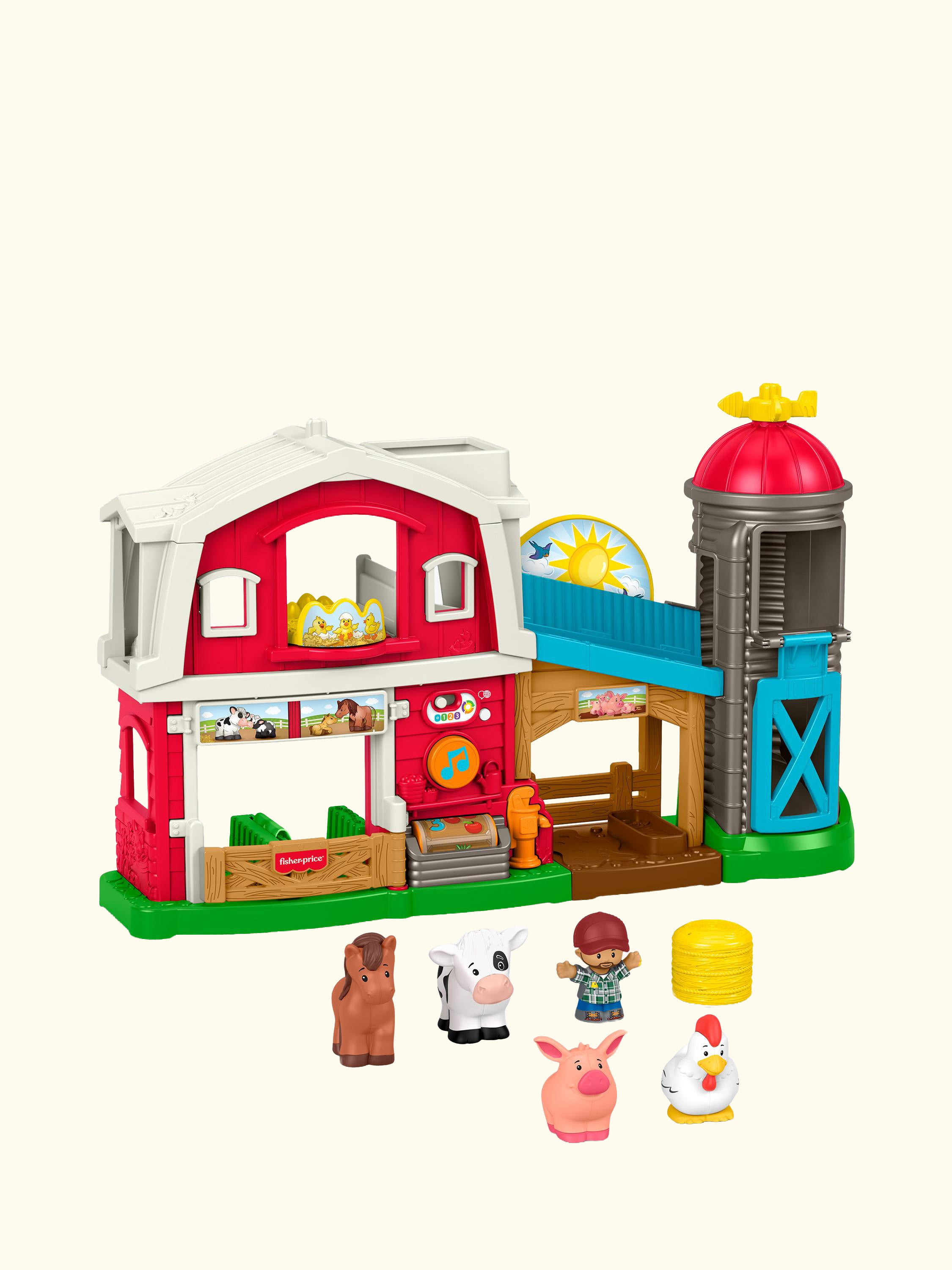 Little People Caring Fun Animal Farm Playset