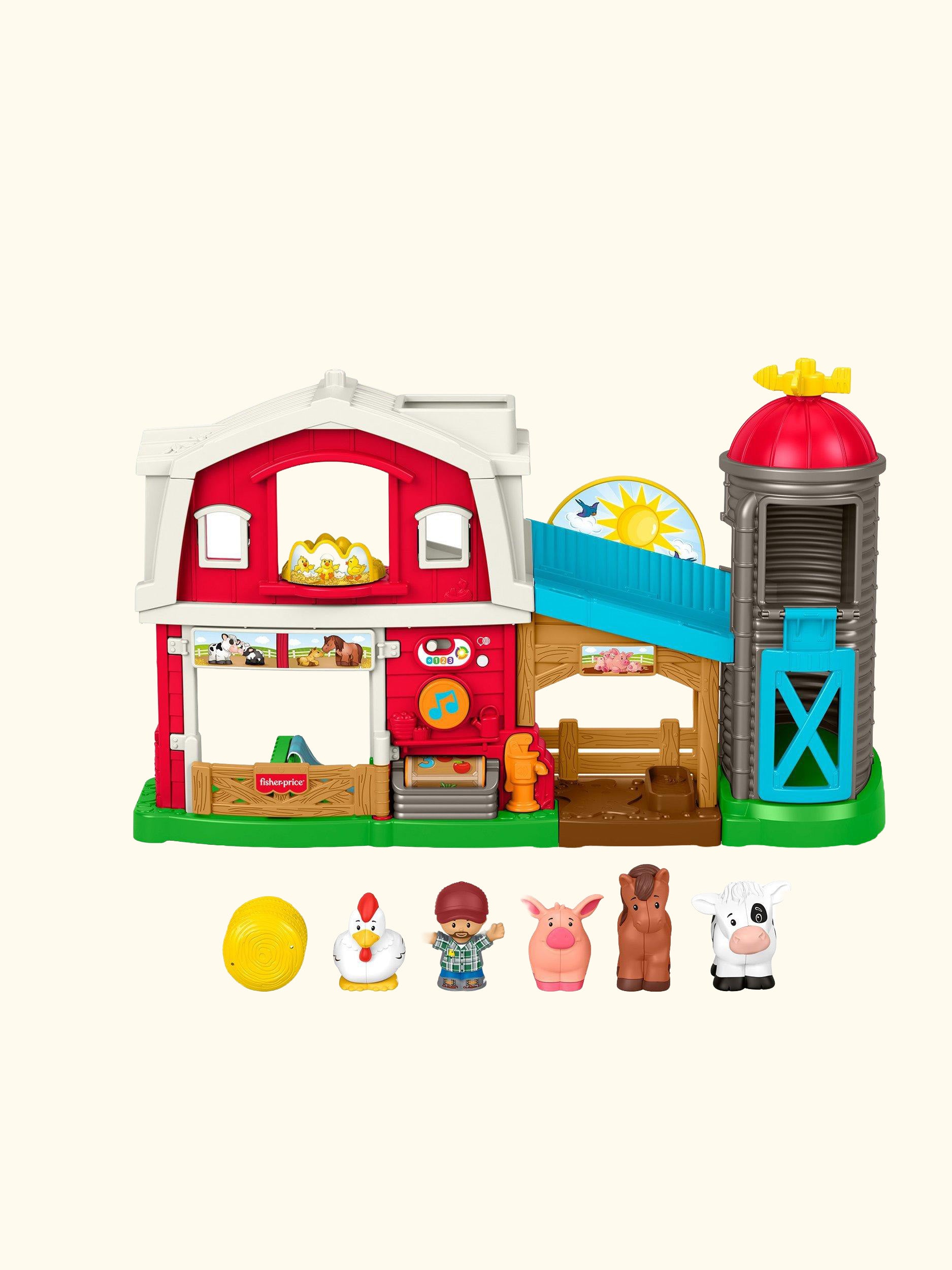 Little People Caring Fun Animal Farm Playset