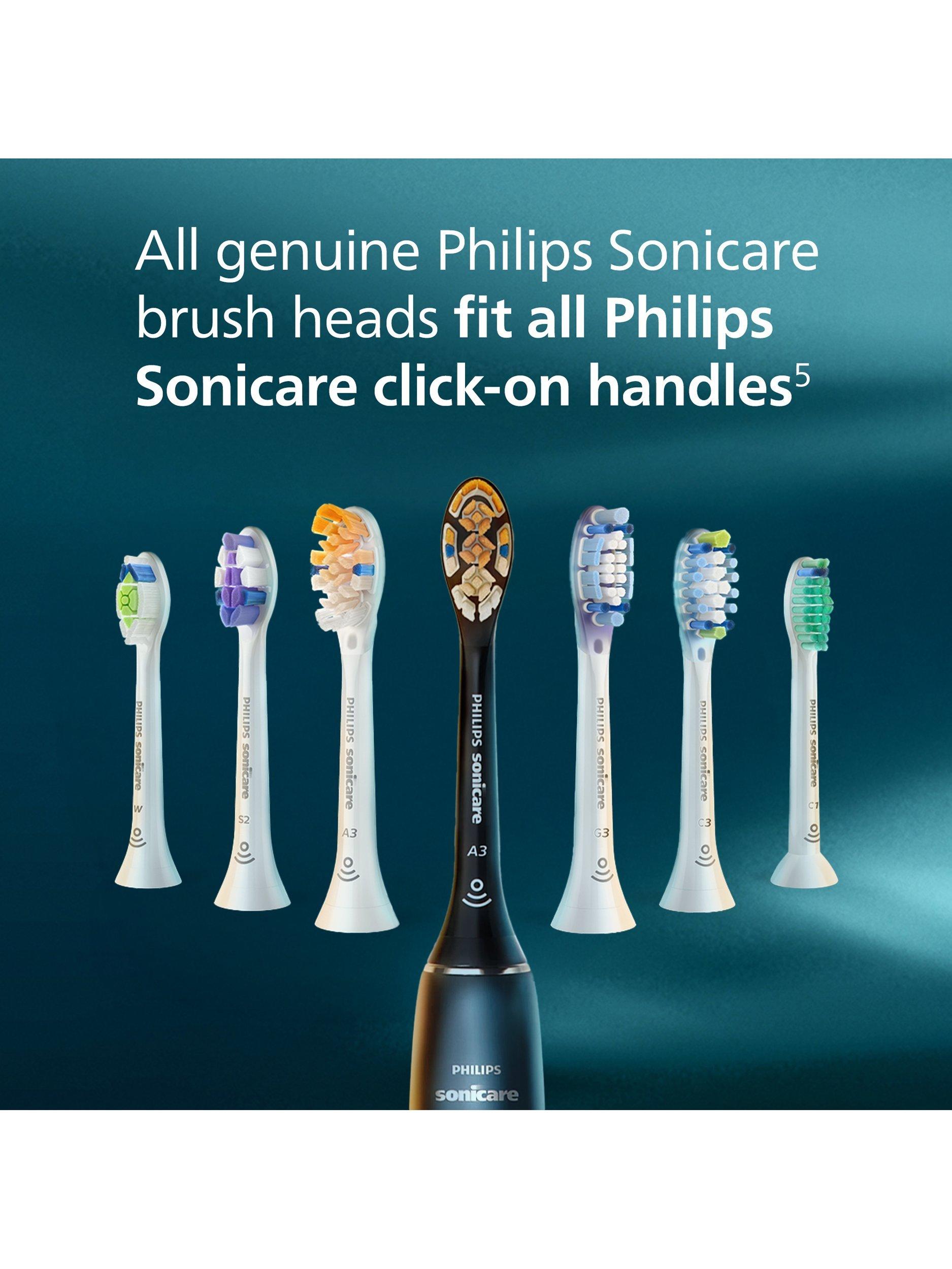 Sonicare HX9045/87 C3 Premium Plaque Defence Replacement Toothbrush Heads, Pack of 5, White
