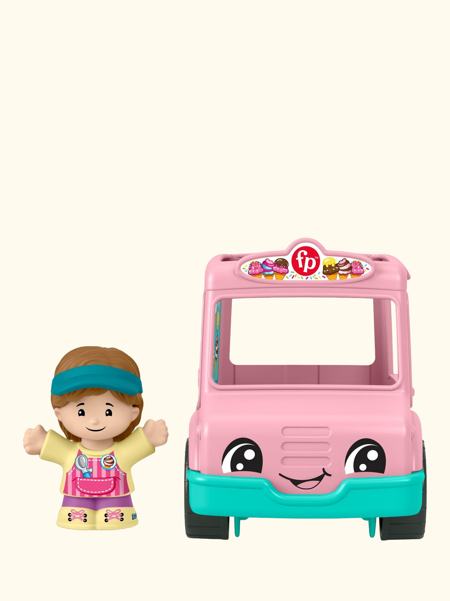 Little People Push Along Small Vehicle, Assorted