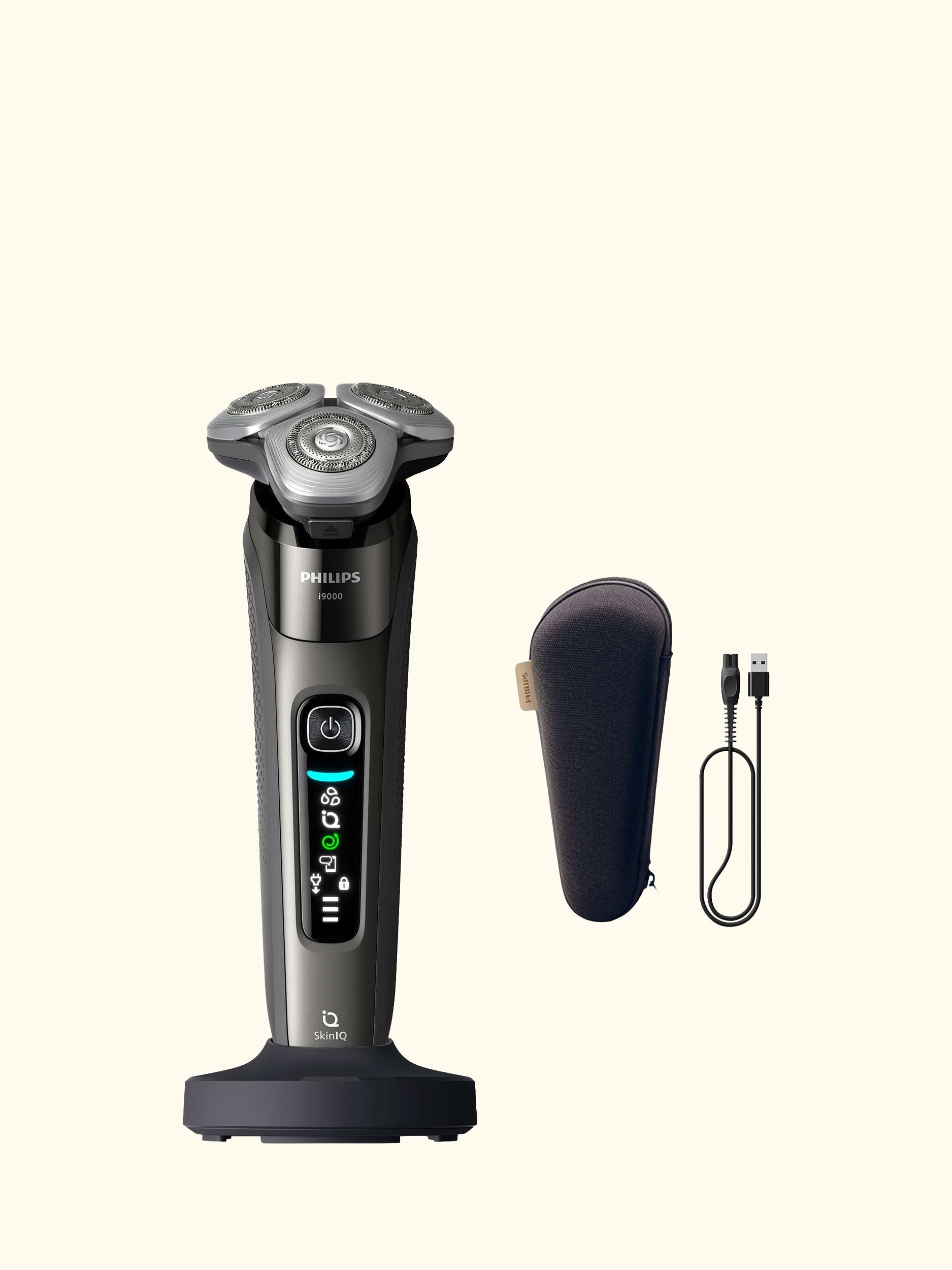 X9002/10 i9000 Wet & Dry Electric Shaver, Dark Slate