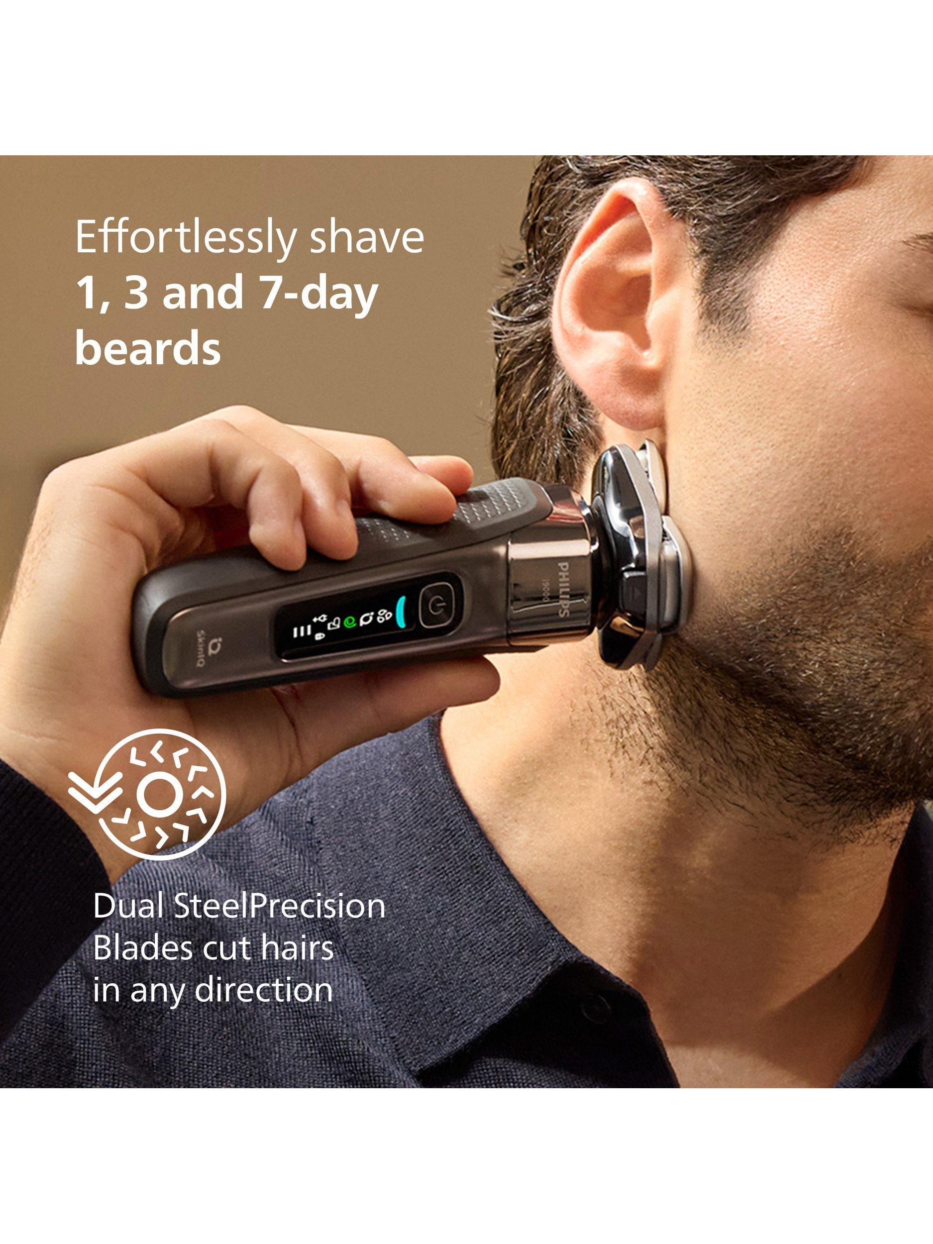X9002/10 i9000 Wet & Dry Electric Shaver, Dark Slate