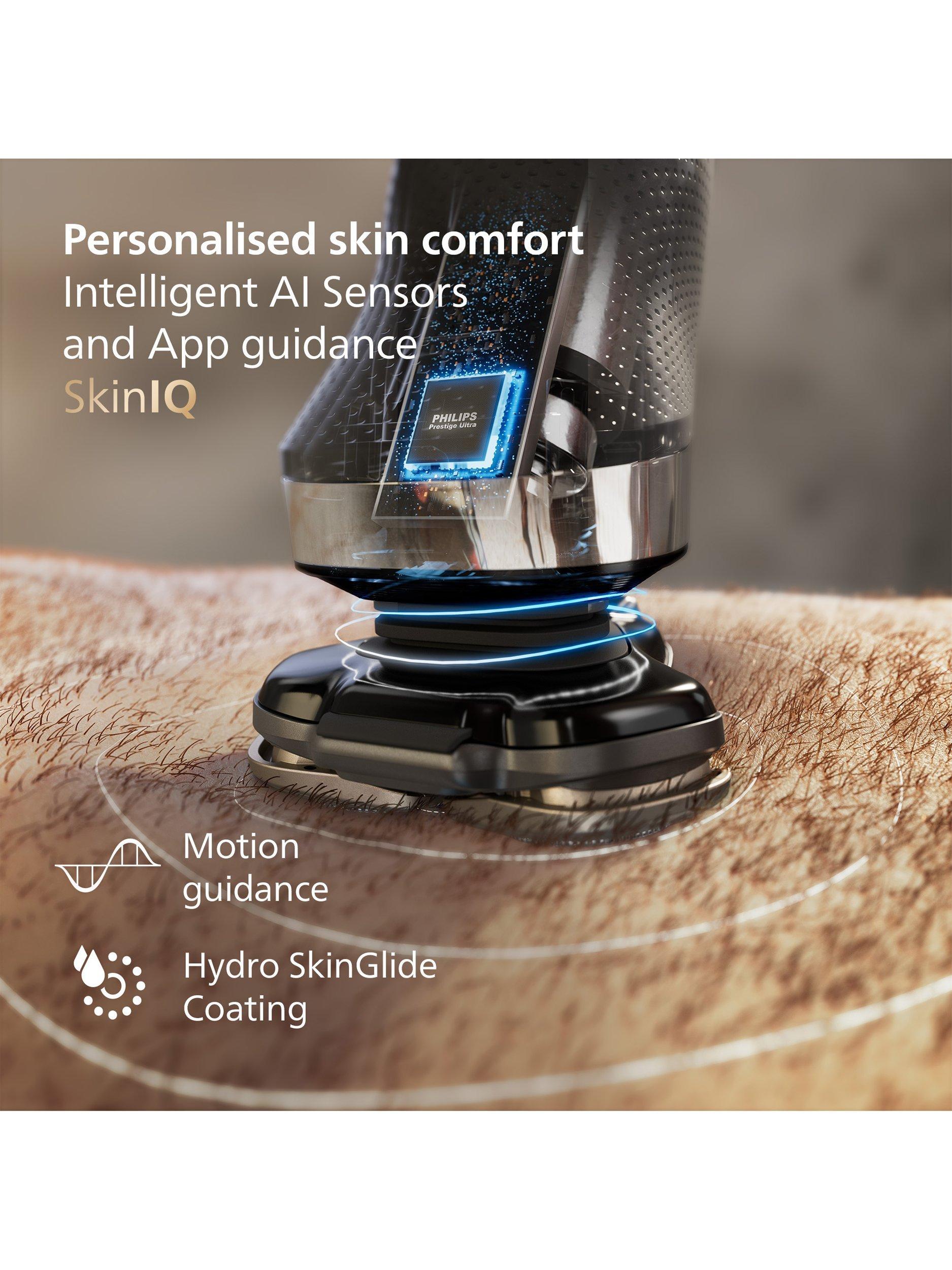 X9002/10 i9000 Wet & Dry Electric Shaver, Dark Slate