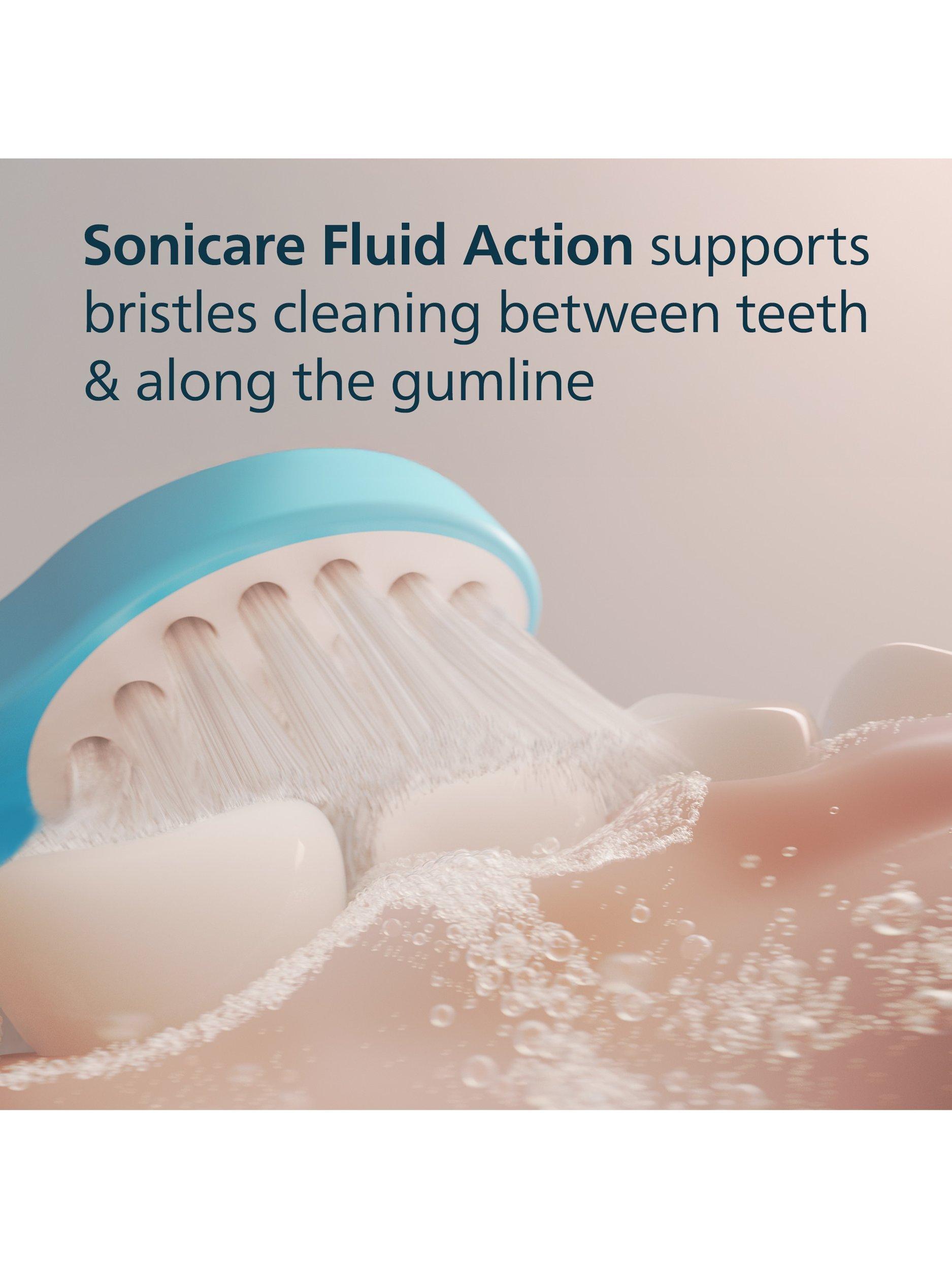Sonicare for Kids Compact Replacement Toothbrush Heads, Pack of 4, Blue