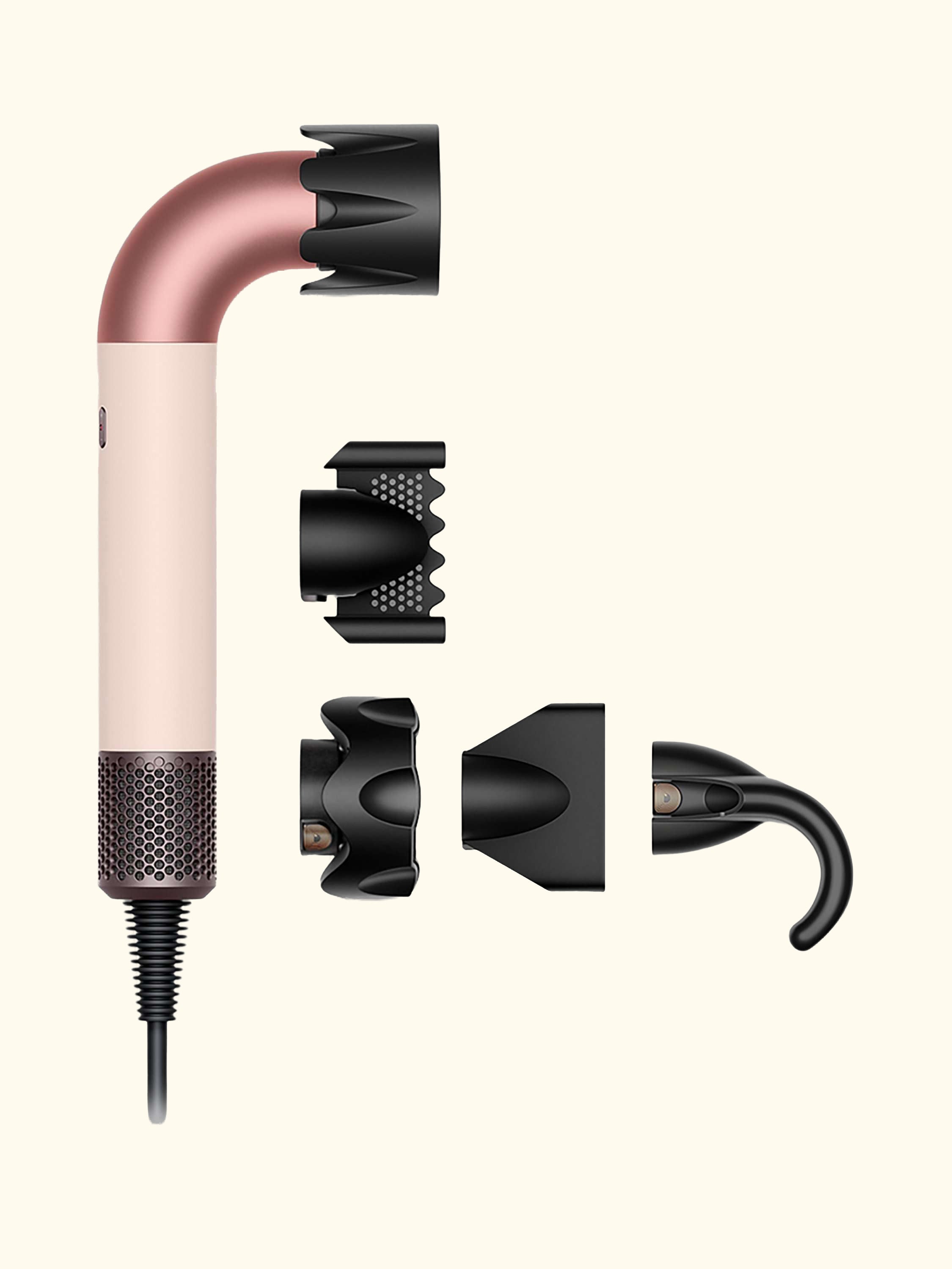 Supersonic r™ Straight+Wavy Hair Dryer, Ceramic Pink
