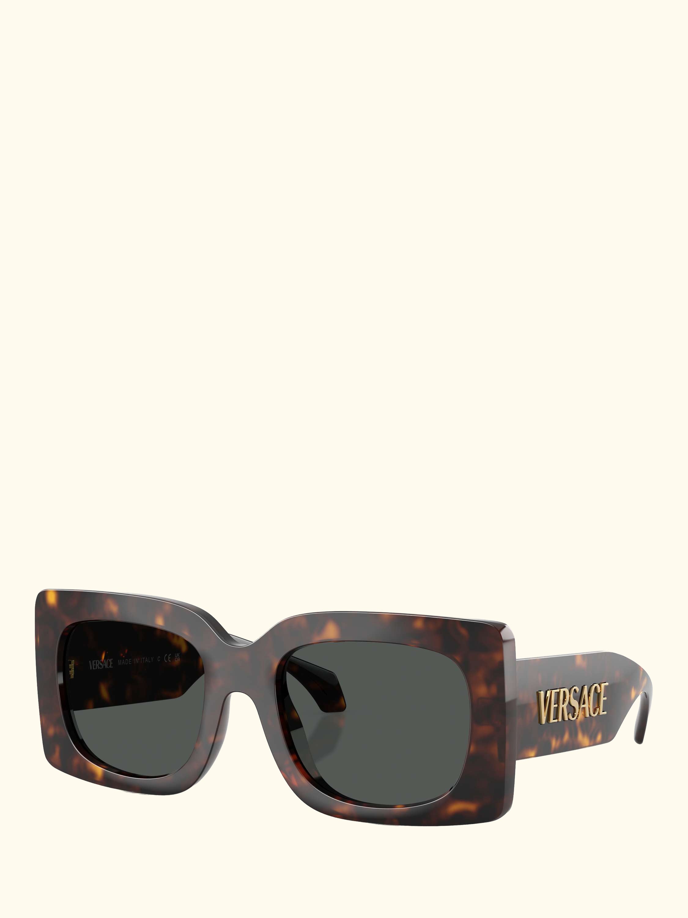 VE4496U Women's Signature Square Sunglasses, Tortoise/Grey