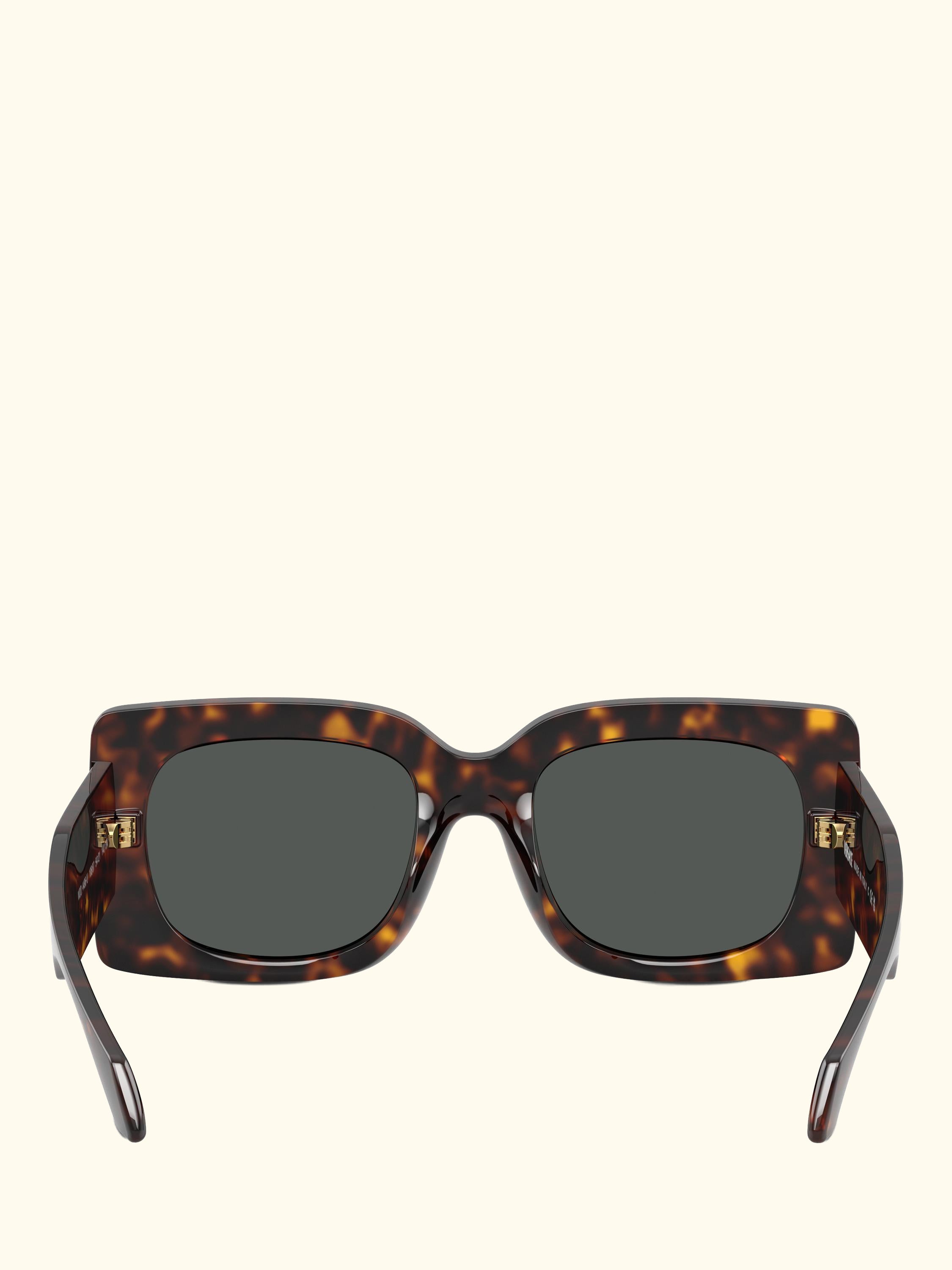 VE4496U Women's Signature Square Sunglasses, Tortoise/Grey