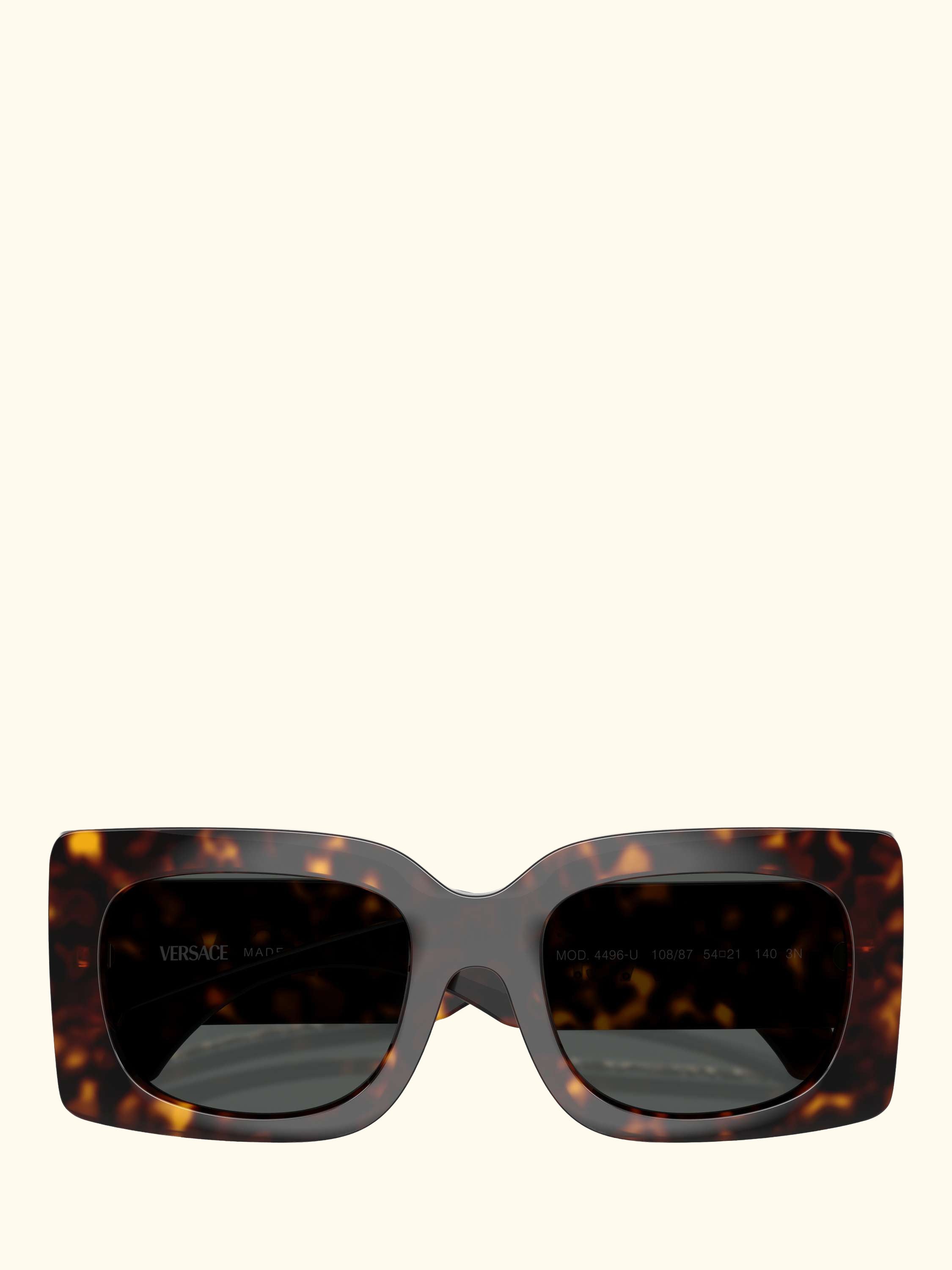 VE4496U Women's Signature Square Sunglasses, Tortoise/Grey