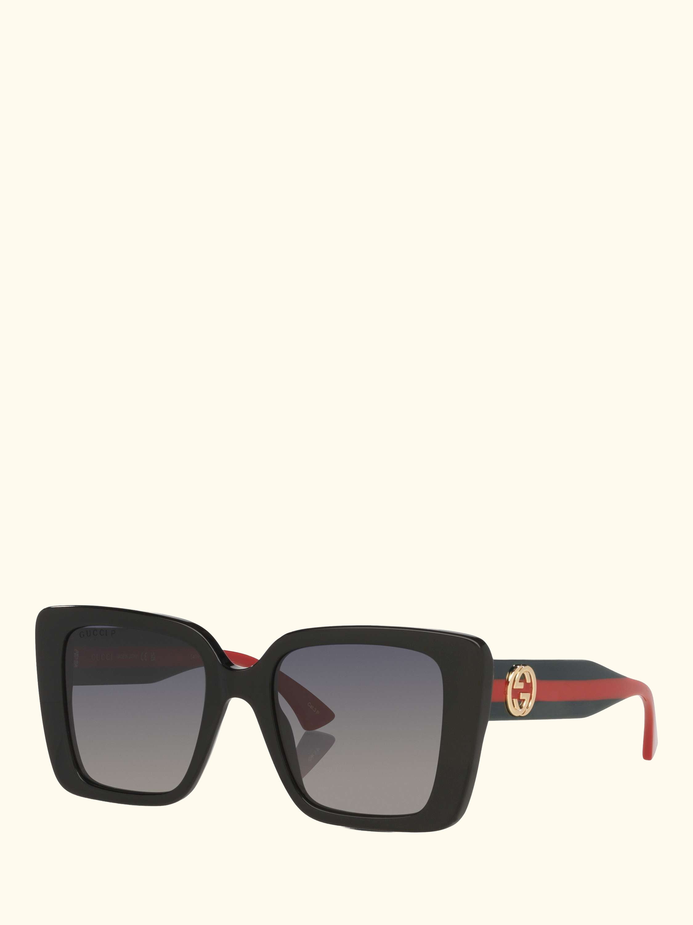 GC002405 Women's Square Sunglasses, Black