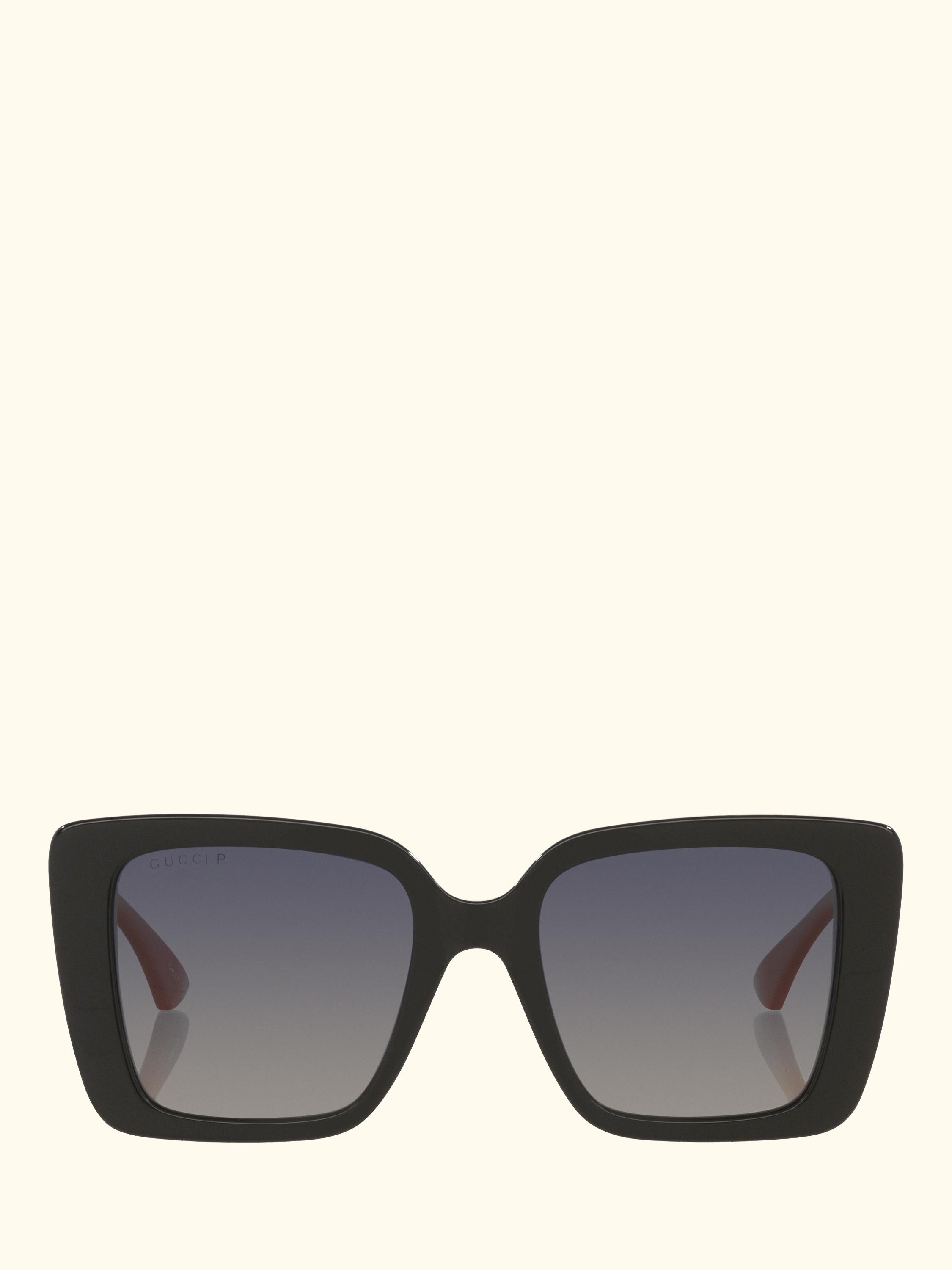 GC002405 Women's Square Sunglasses, Black