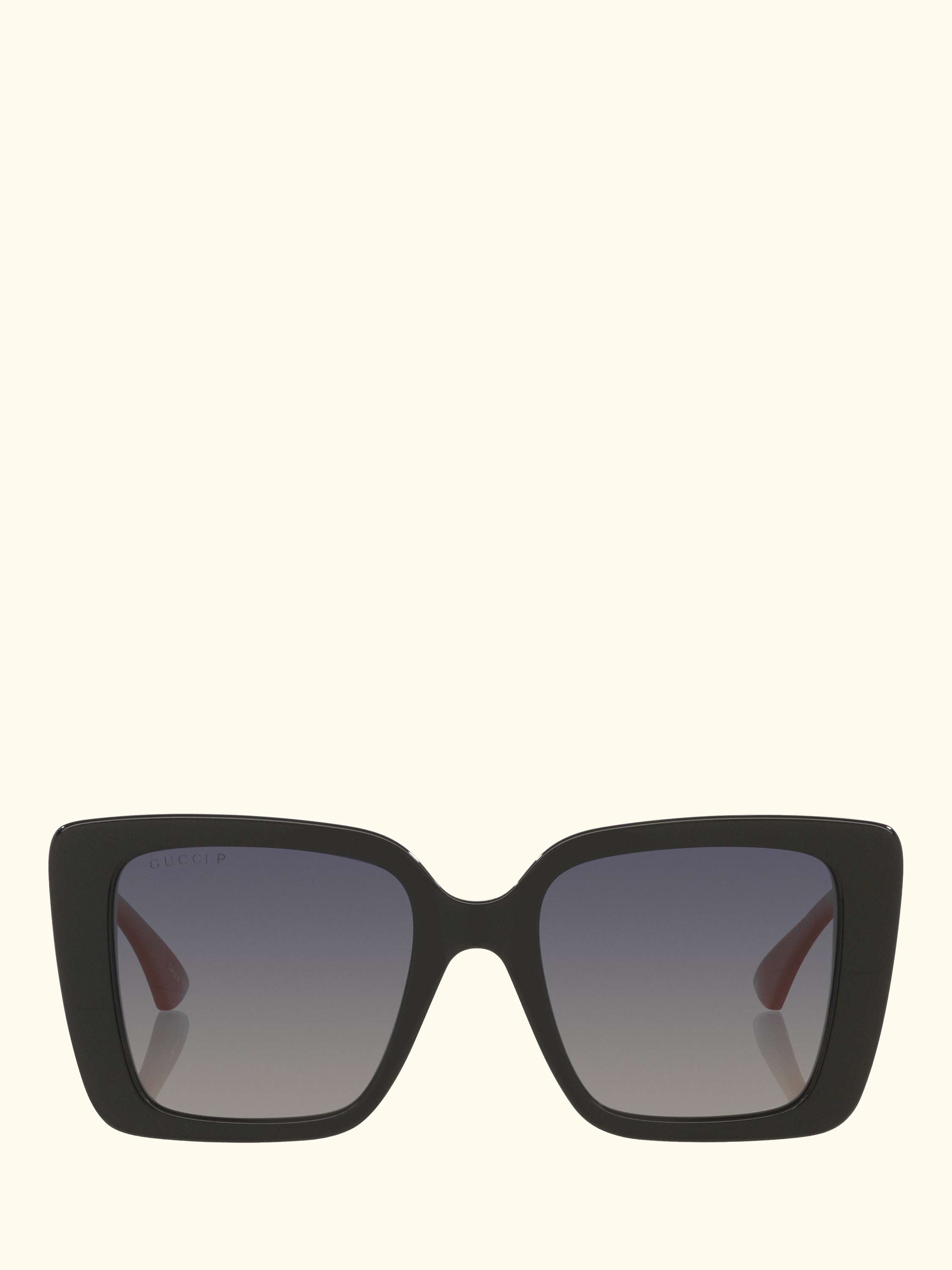 GC002405 Women's Square Sunglasses, Black