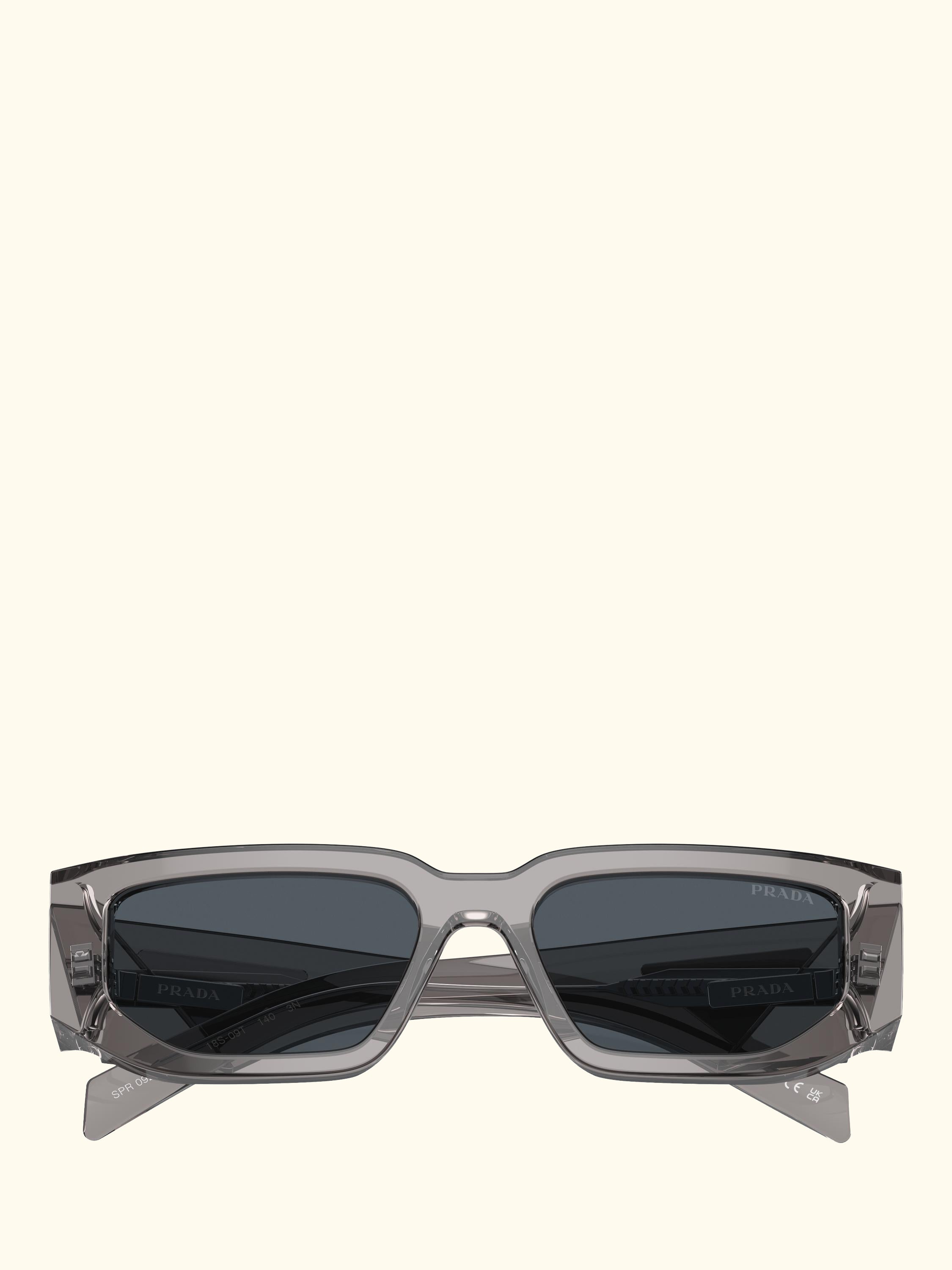 PR 09ZS Men's Square Sunglasses