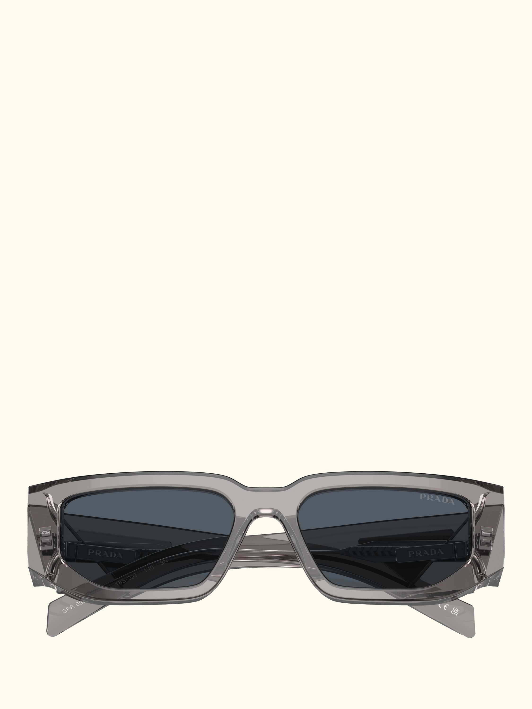 PR 09ZS Men's Square Sunglasses