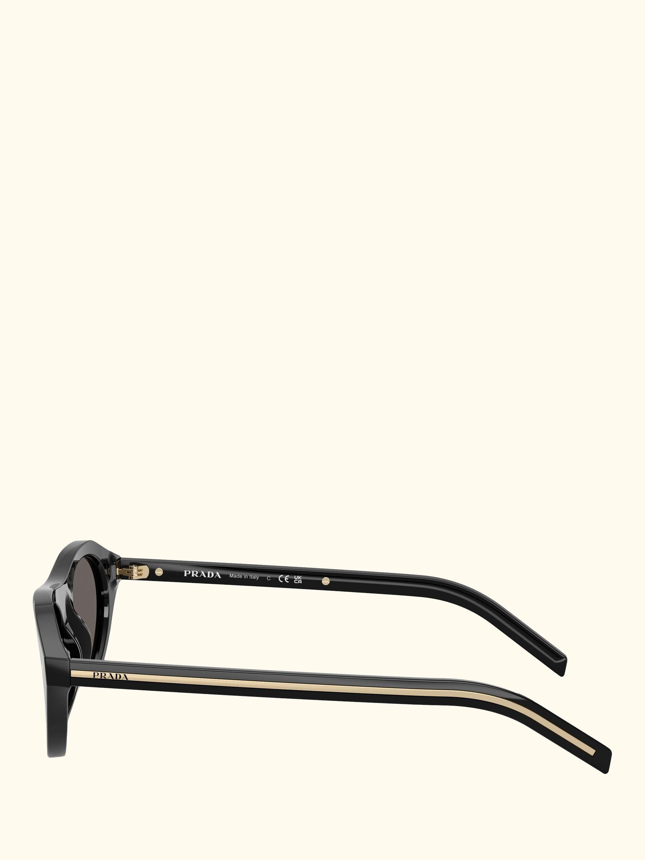 PR B15S Women's Cat's Eye Sunglasses, Black