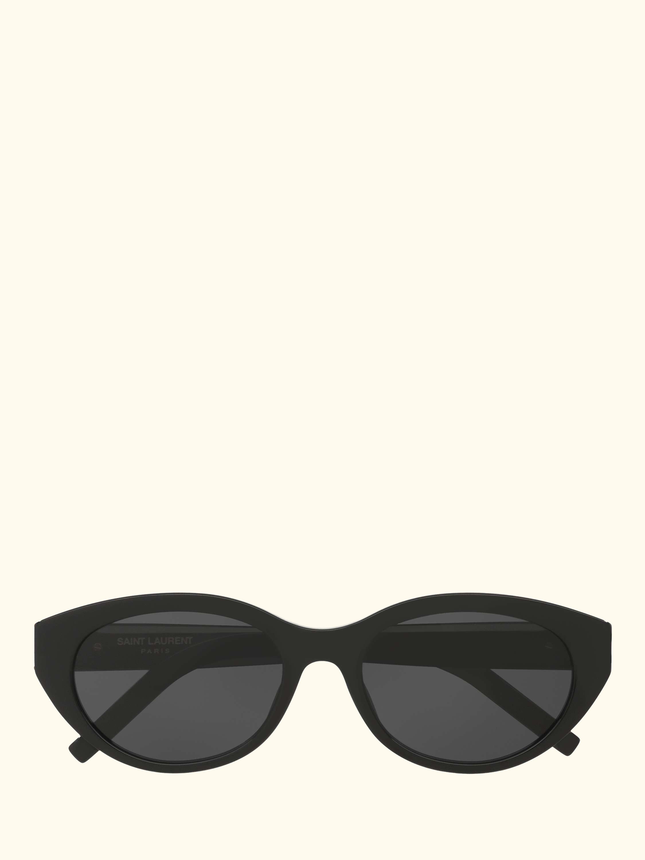 YS000698 Women's Oval Sunglasses, Black