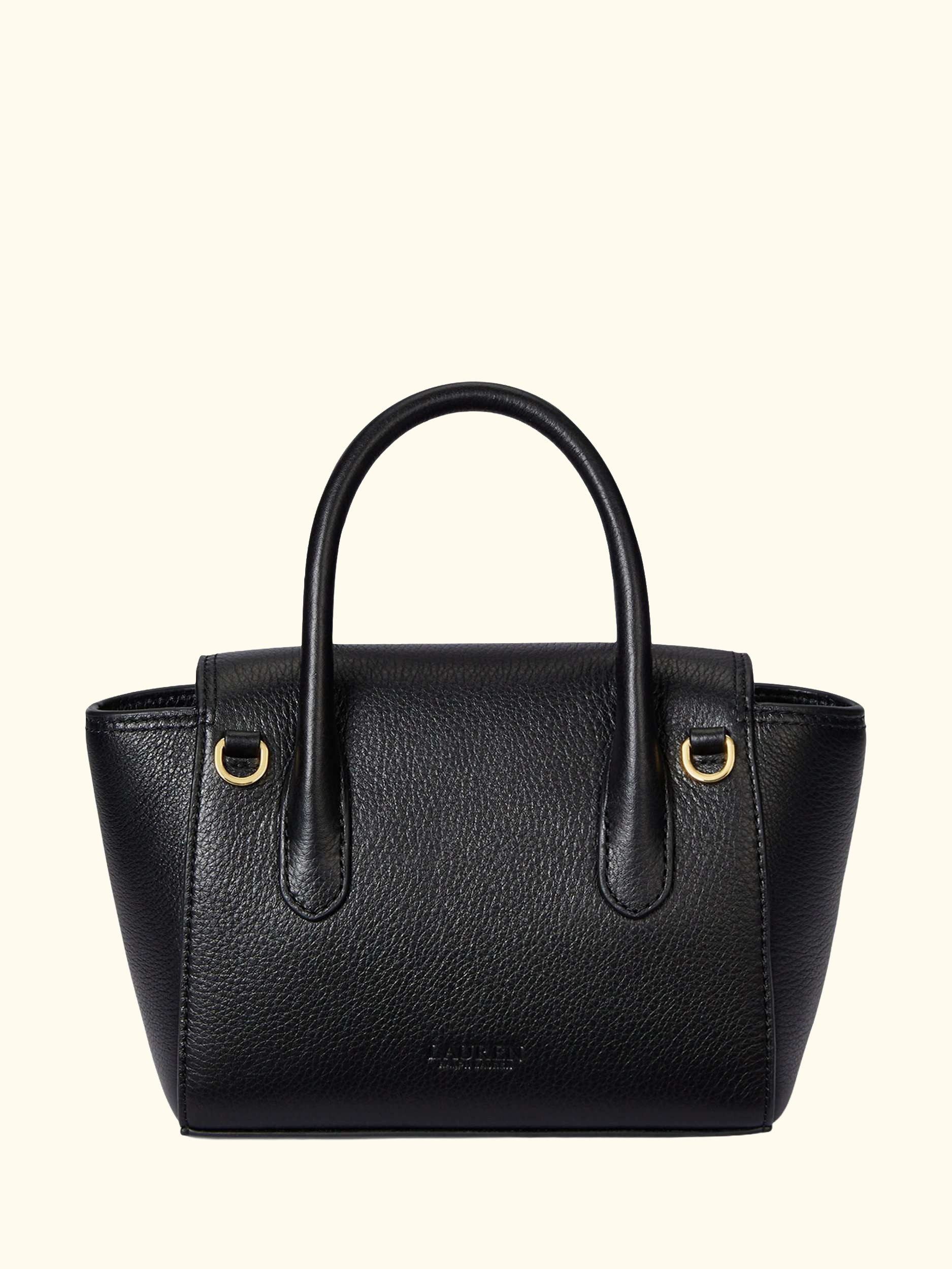 Lauren Ralph Lauren Small Leather Satchel Bag