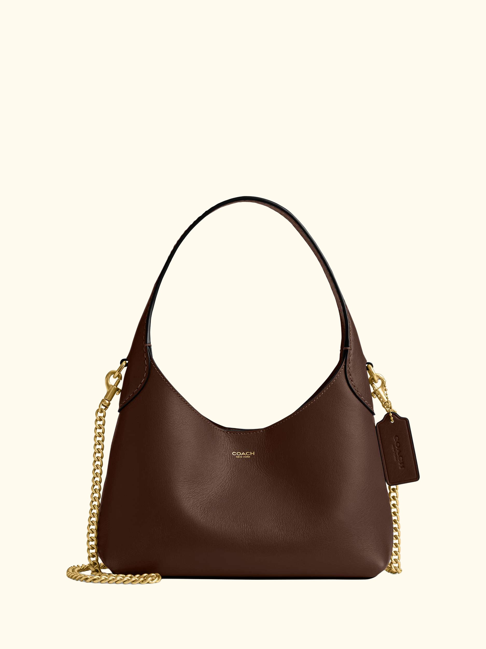 Brooklyn 23 Leather Hobo Shoulder Bag