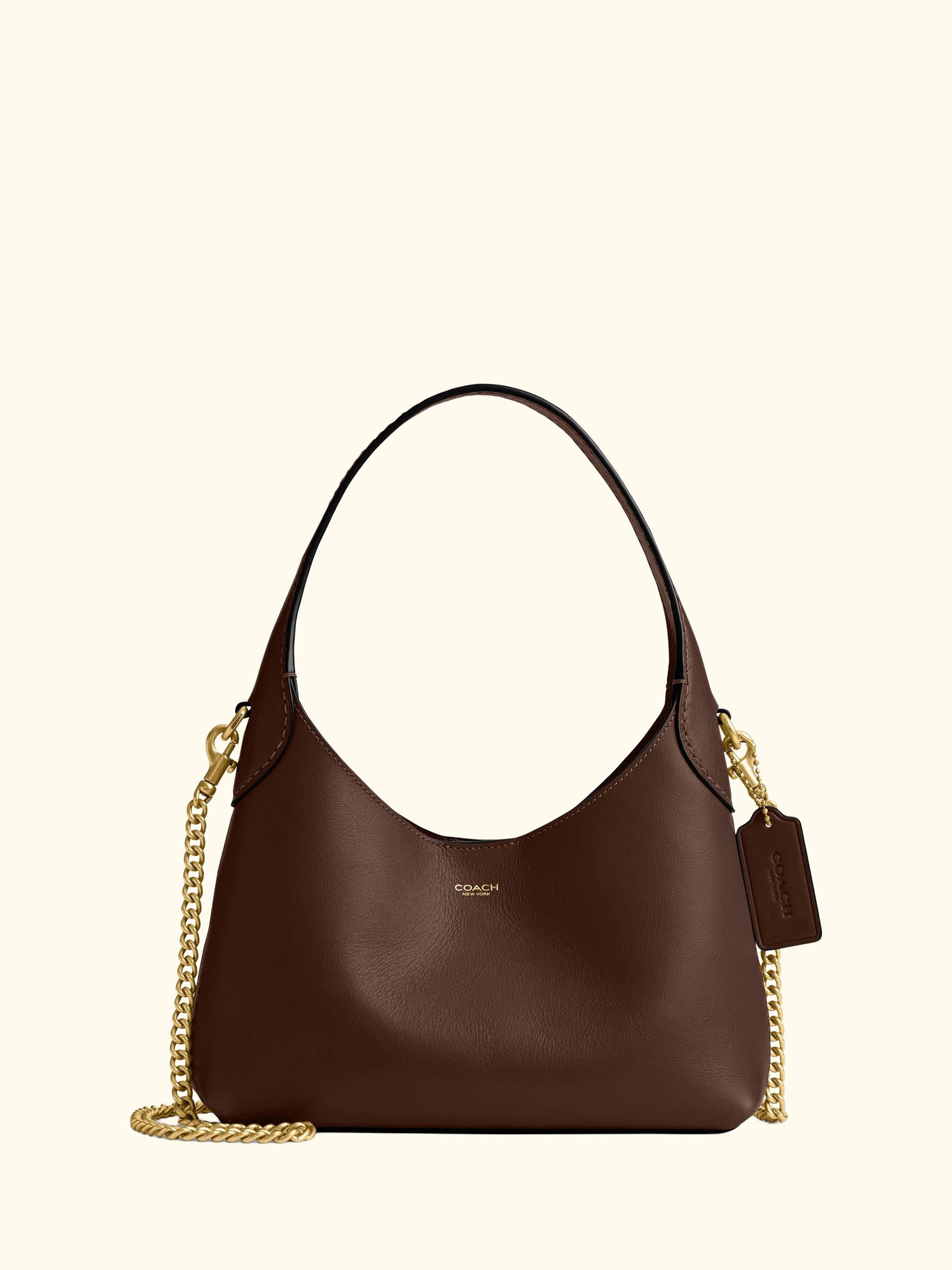 Brooklyn 23 Leather Hobo Shoulder Bag