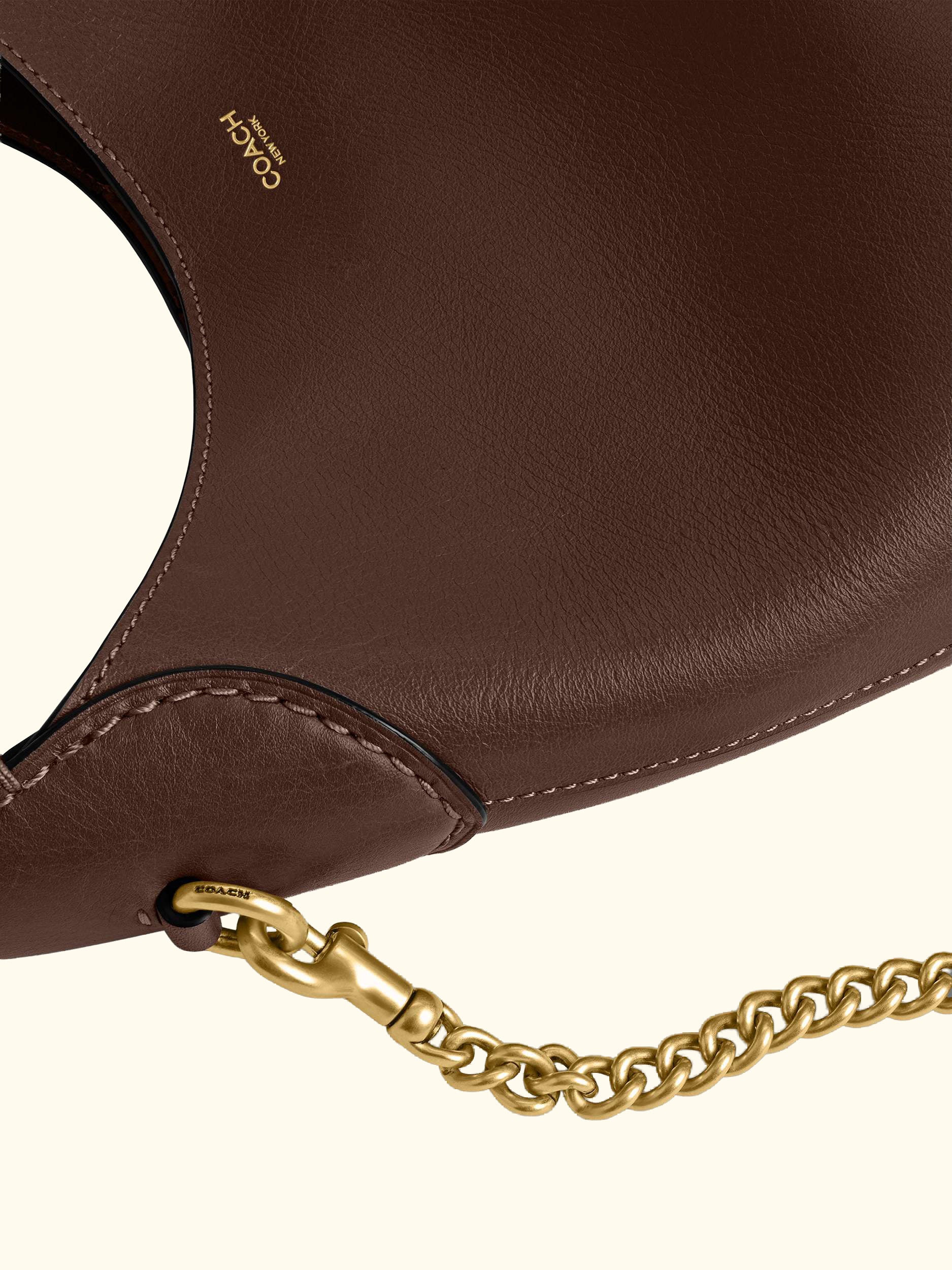 Brooklyn 23 Leather Hobo Shoulder Bag