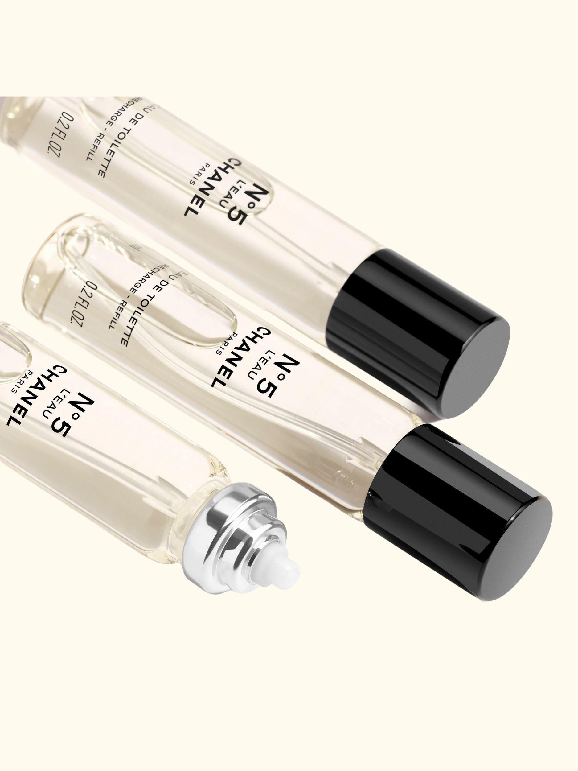 N°5 L'EAU Eau de Toilette Twist and Spray Refill, 3 x 7ml