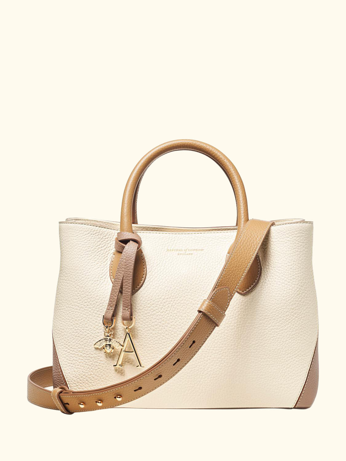 Midi London Smooth Leather Tote Bag