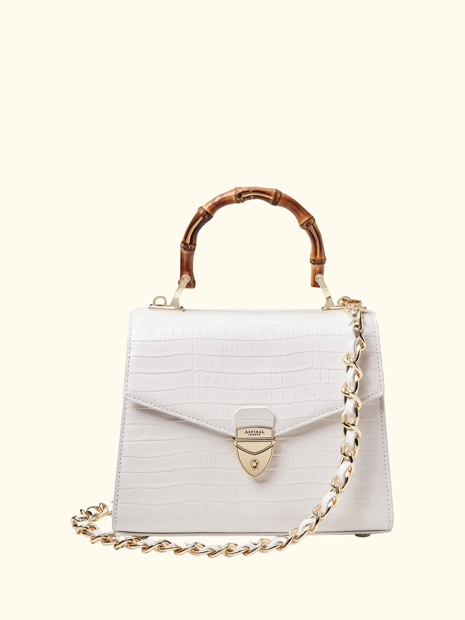 Mayfair Midi 2.0 Lizard Top Handle Bag