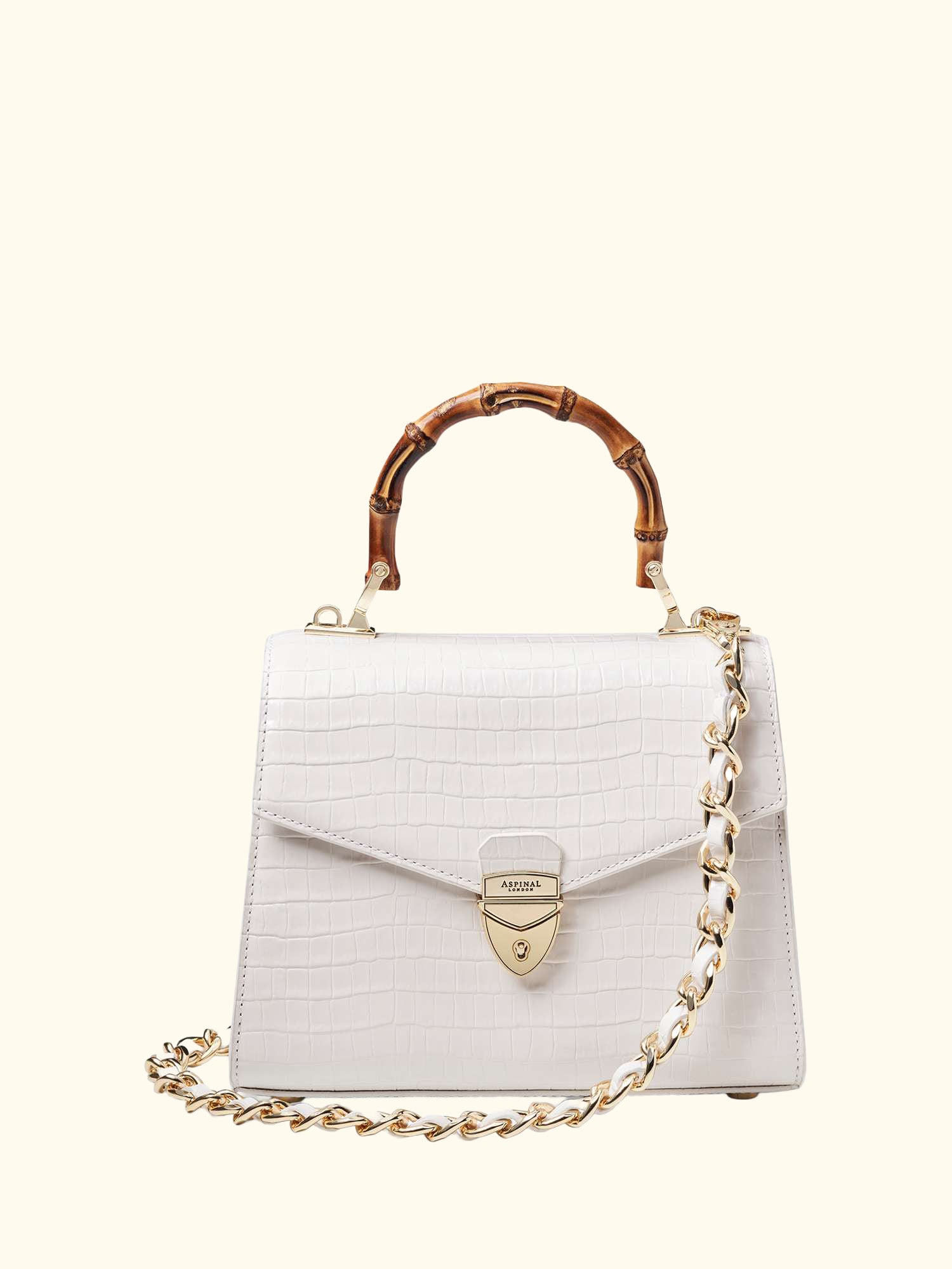 Mayfair Midi 2.0 Lizard Top Handle Bag