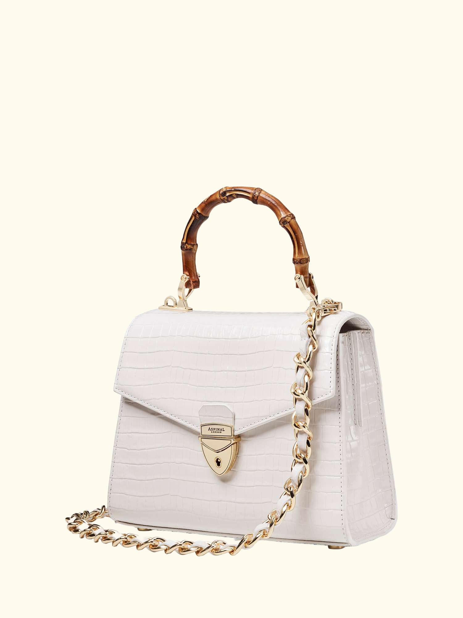 Mayfair Midi 2.0 Lizard Top Handle Bag