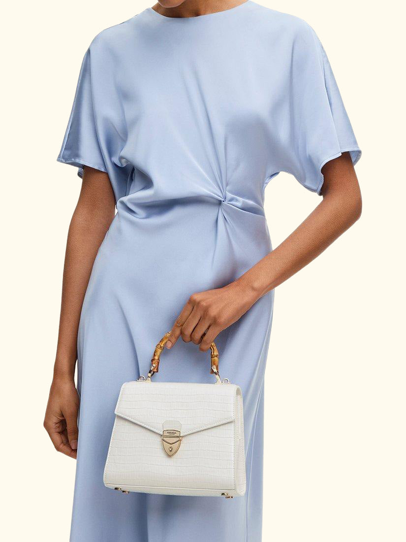 Mayfair Midi 2.0 Lizard Top Handle Bag