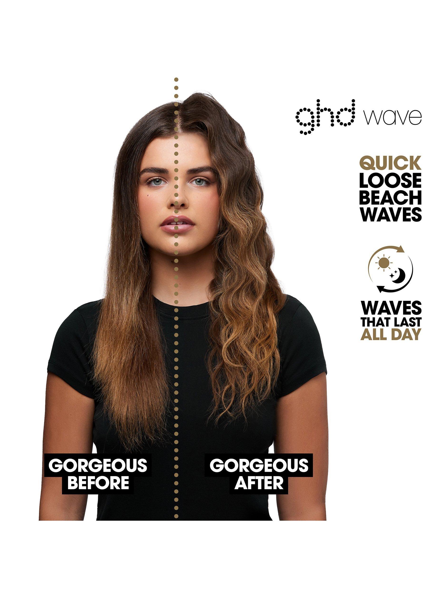 Triple Barrel Wave Hair Styler, Black