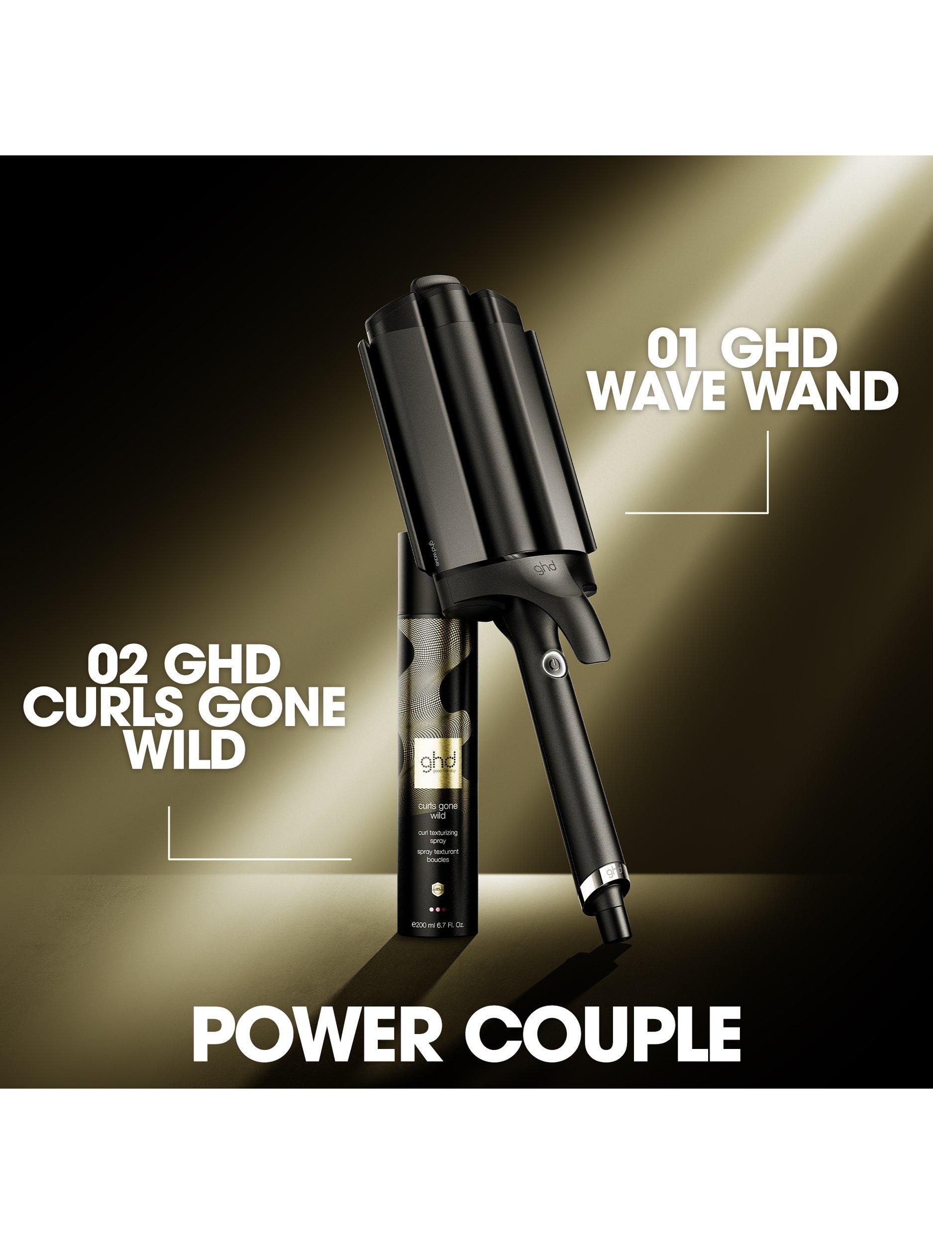 Triple Barrel Wave Hair Styler, Black