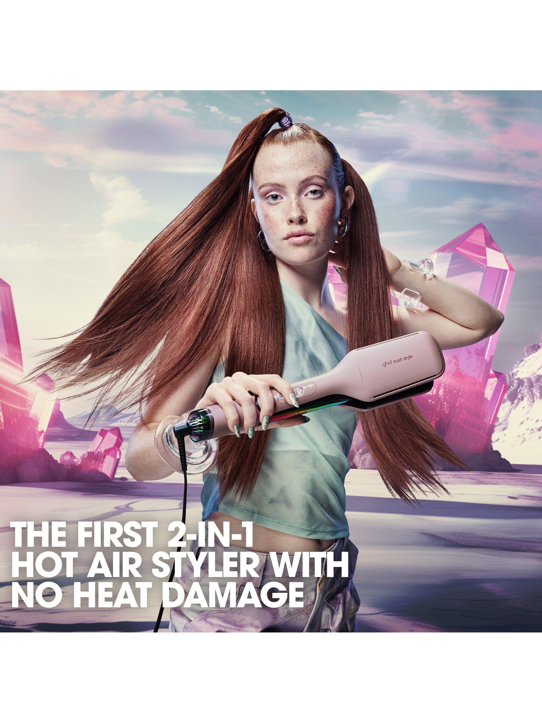 Duet Style Limited Edition Hot Air Styler with Matching Heat-Resistant Bag, Pink