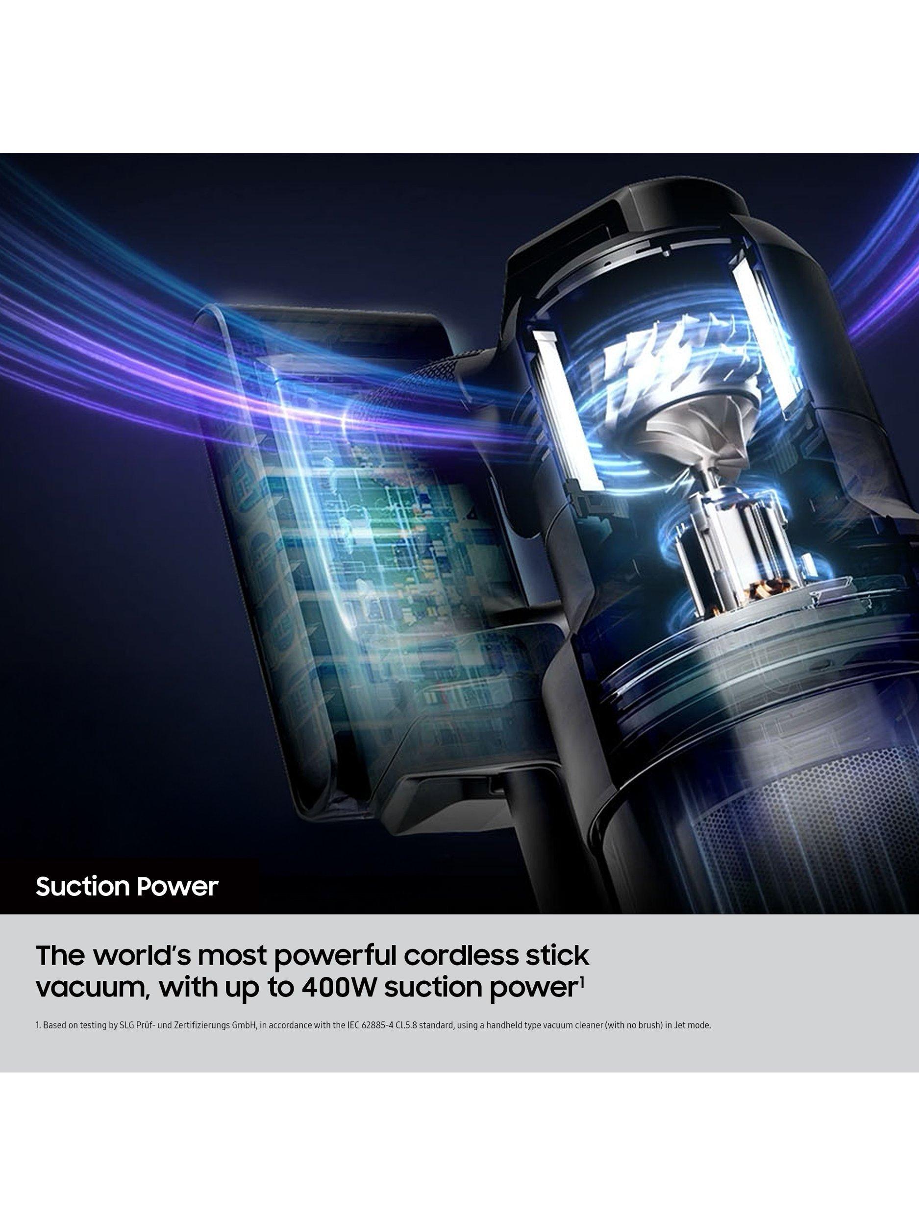 Bespoke Jet AI Ultra, Max 400W Suction Power Smart Cordless Vacuum Cleaner with AI Cleaning, Satin Mint