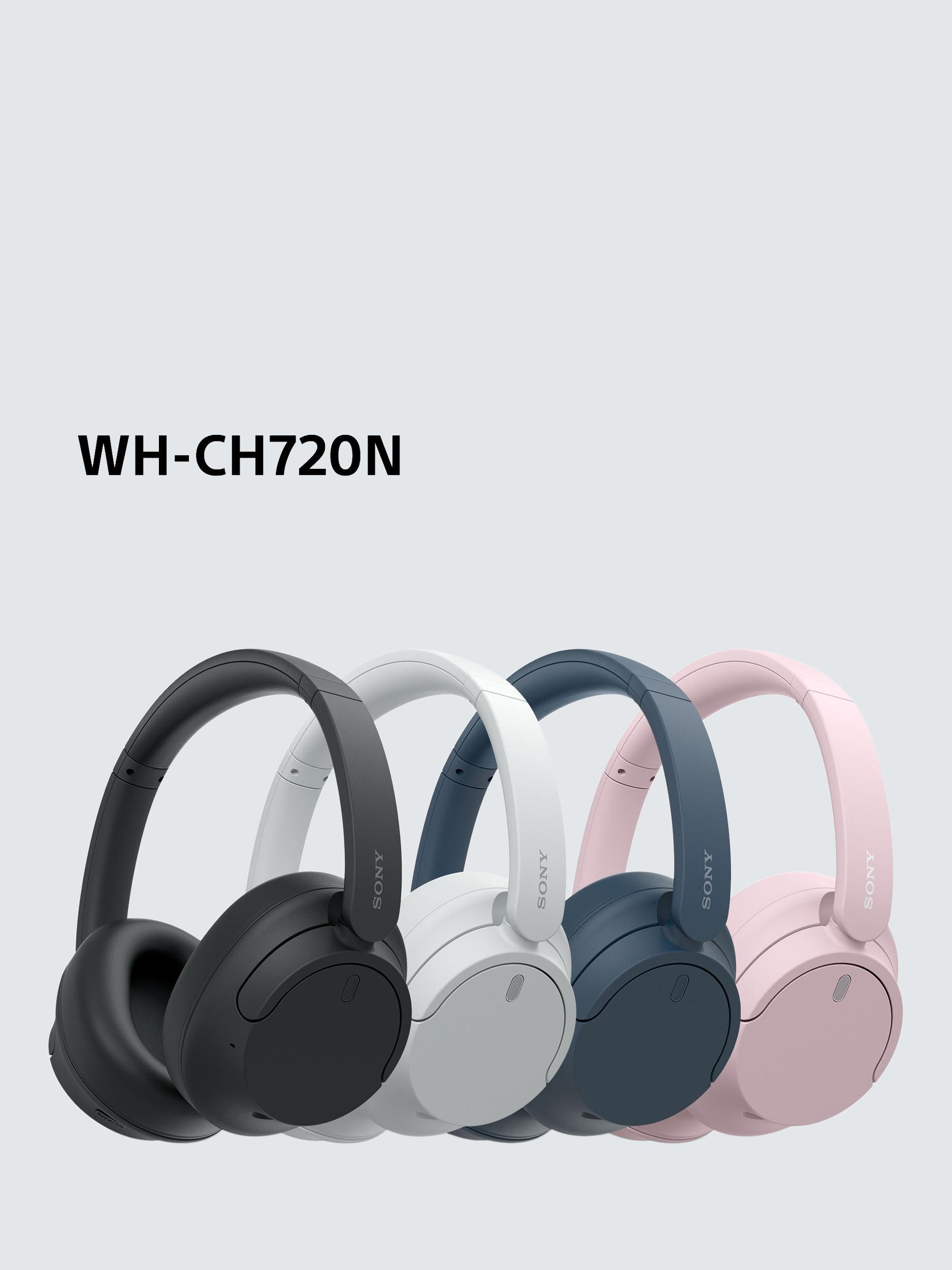 WH-CH720 Noise Cancelling Bluetooth Wireless Over-Ear Headphones with Mic/Remote