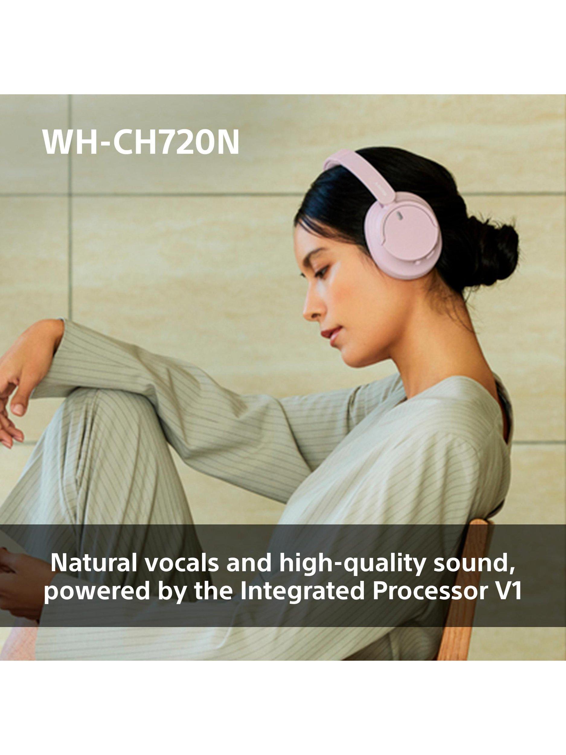 WH-CH720 Noise Cancelling Bluetooth Wireless Over-Ear Headphones with Mic/Remote