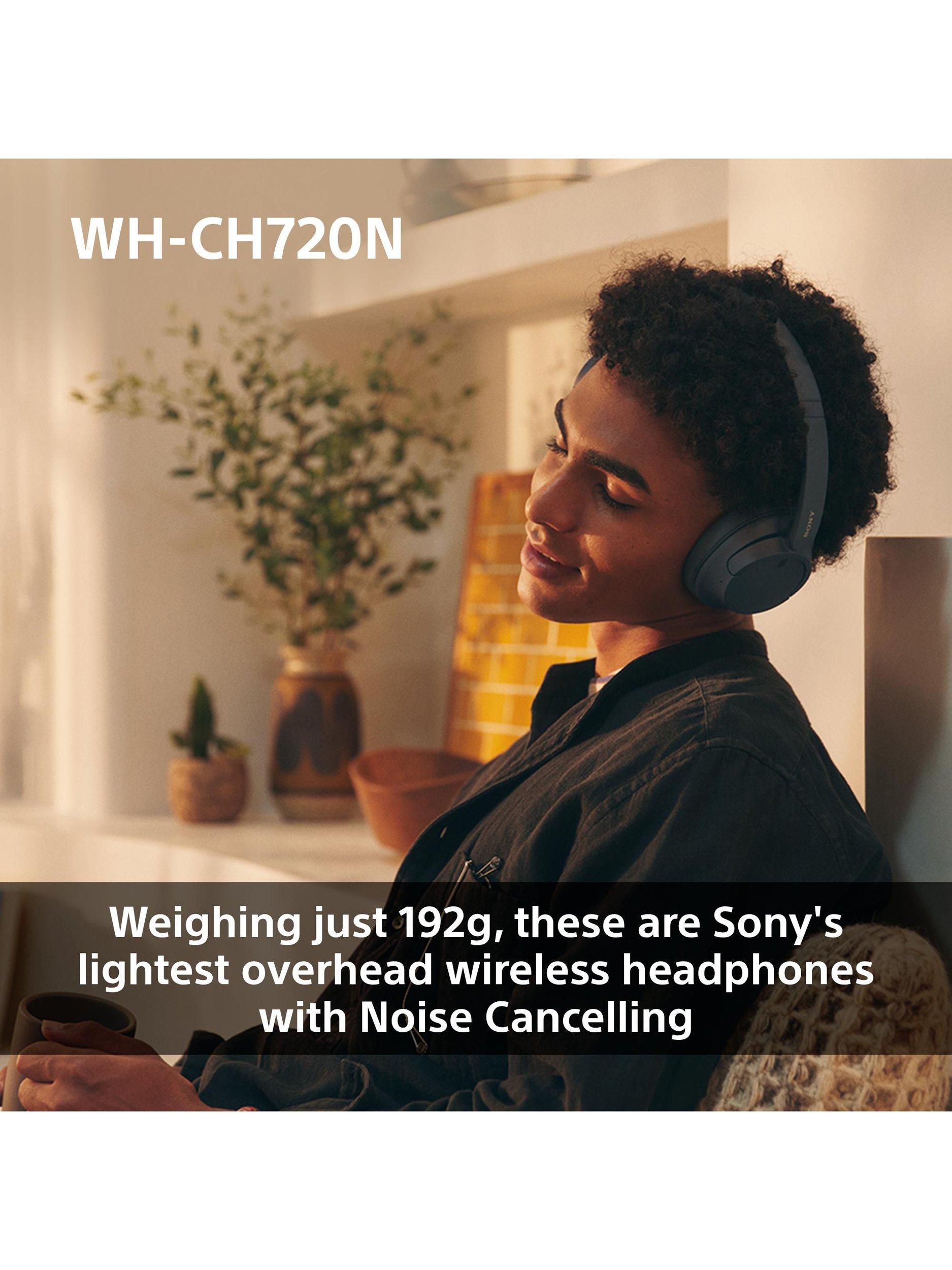 WH-CH720 Noise Cancelling Bluetooth Wireless Over-Ear Headphones with Mic/Remote