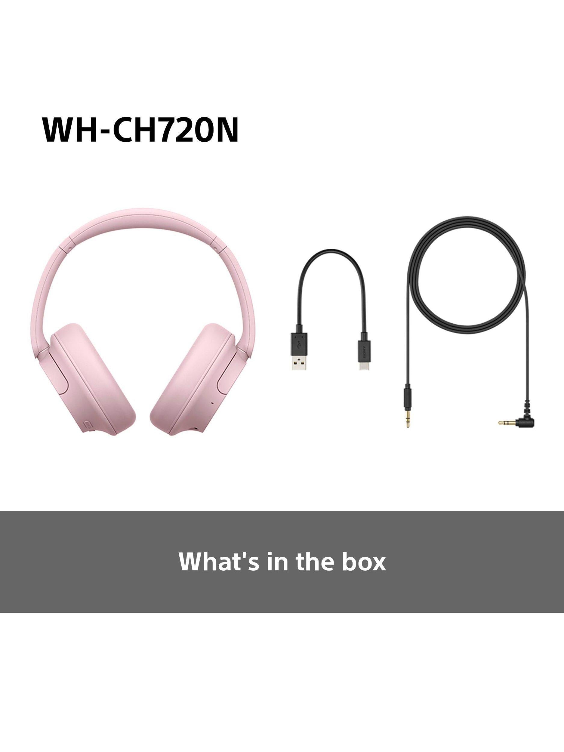 WH-CH720 Noise Cancelling Bluetooth Wireless Over-Ear Headphones with Mic/Remote