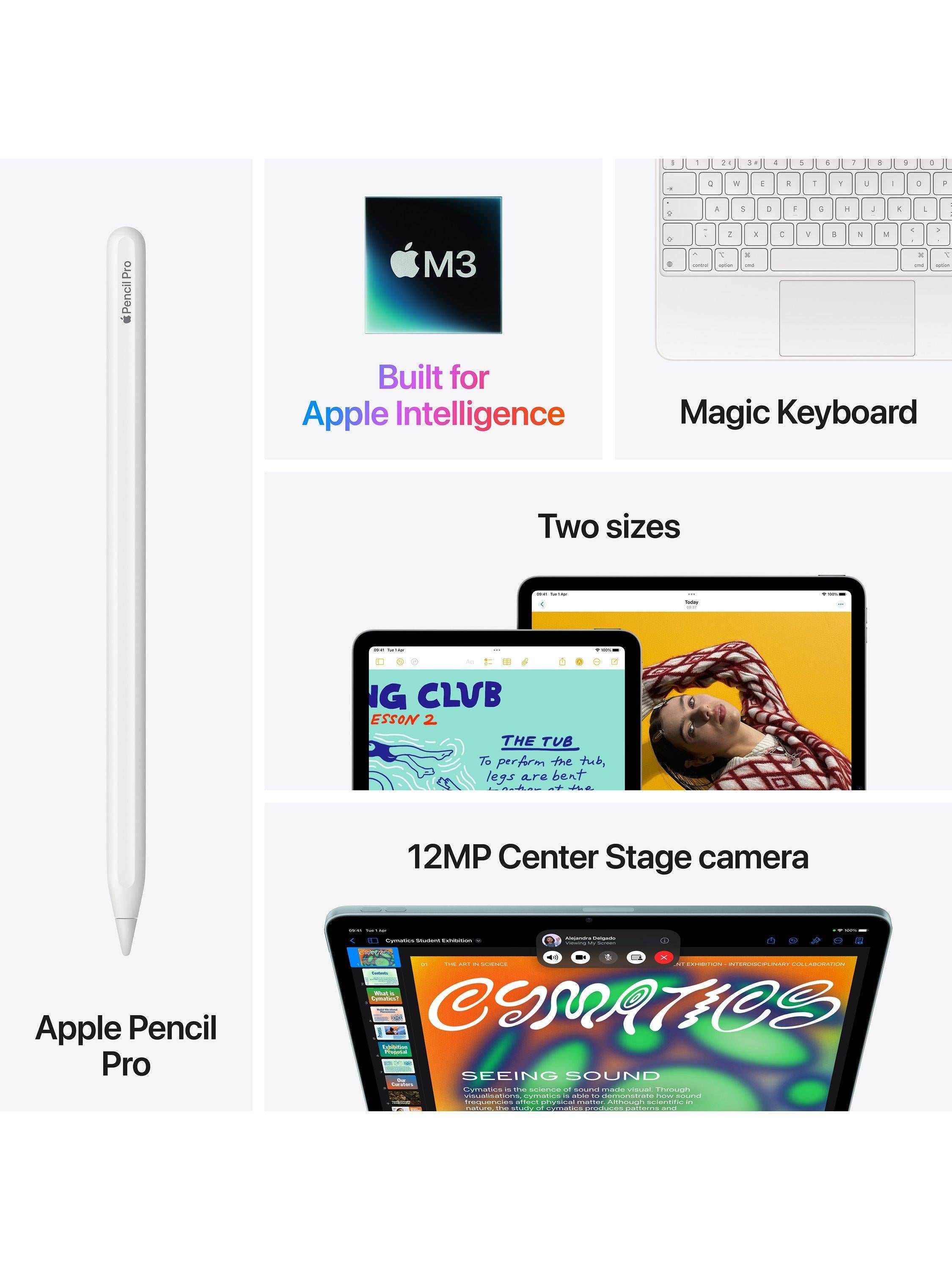 2025 Apple iPad Air 11", M3 Processor, iPadOS, Wi-Fi, 1TB