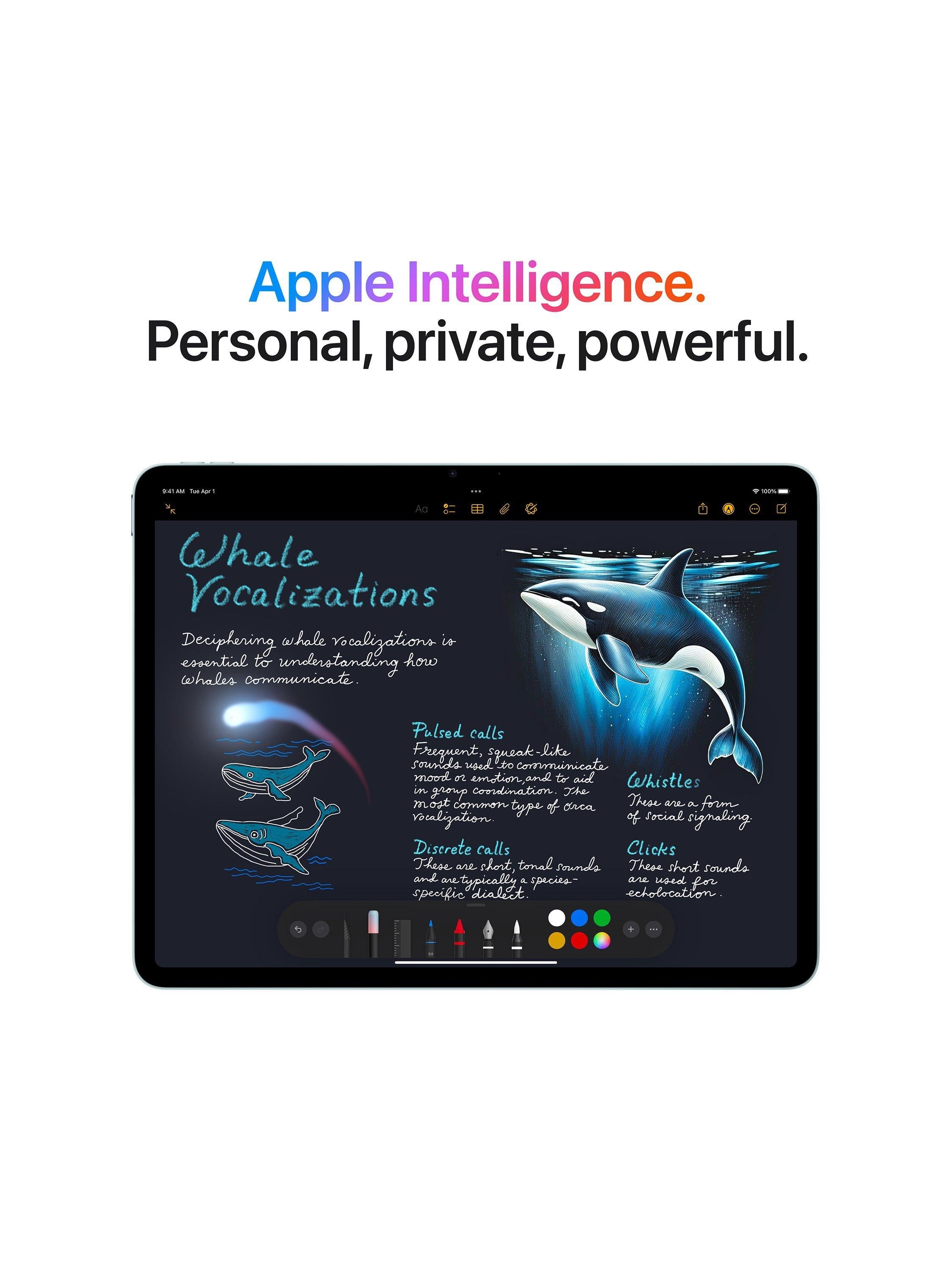 2025 Apple iPad Air 13", M3 Processor, iPadOS, Wi-Fi, 128GB