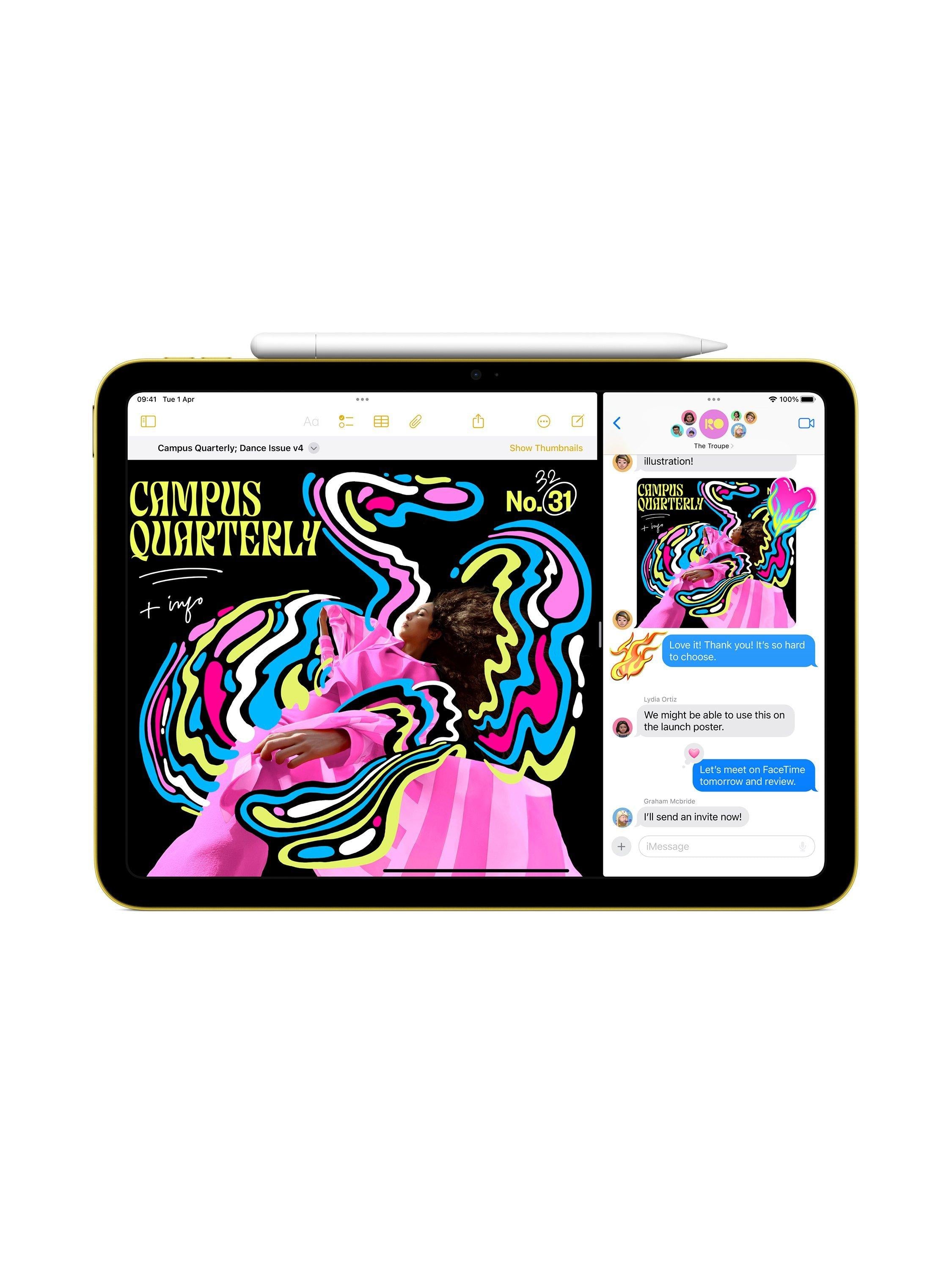 2025 Apple iPad 11", A16 Processor, iPadOS, Wi-Fi, 128GB