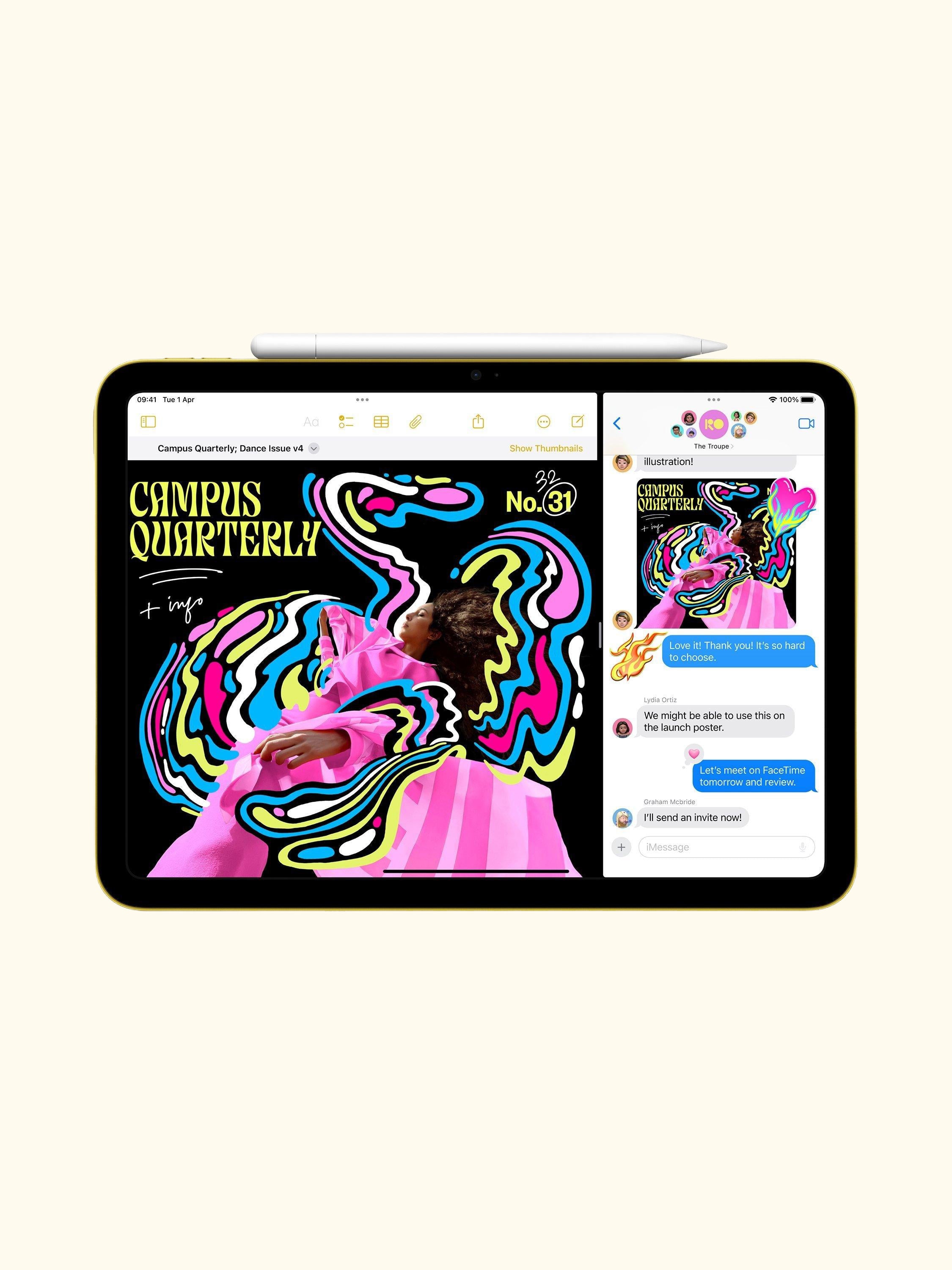 2025 Apple iPad 11", A16 Processor, iPadOS, Wi-Fi, 256GB