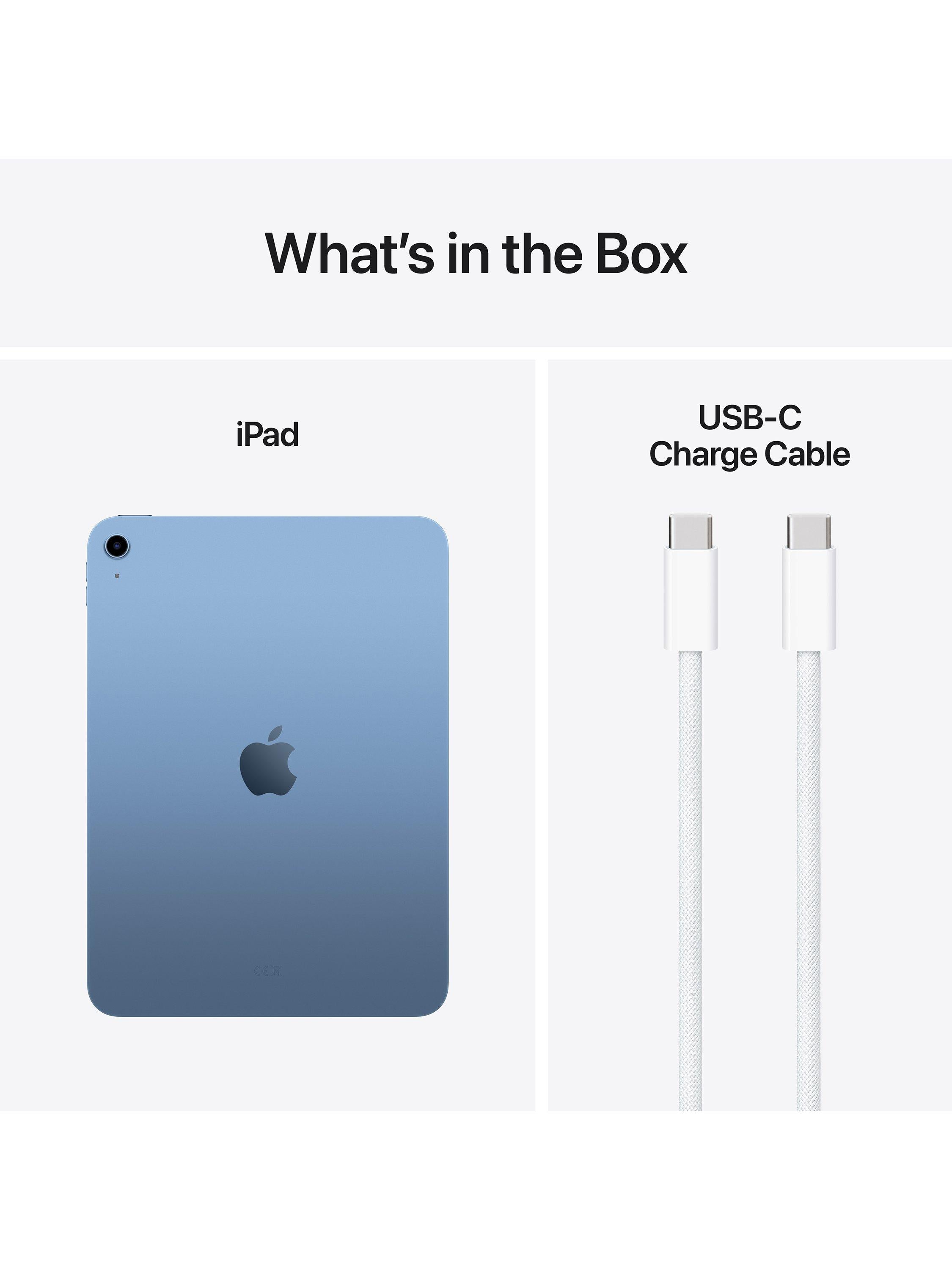2025 Apple iPad 11", A16 Processor, iPadOS, Wi-Fi, 256GB