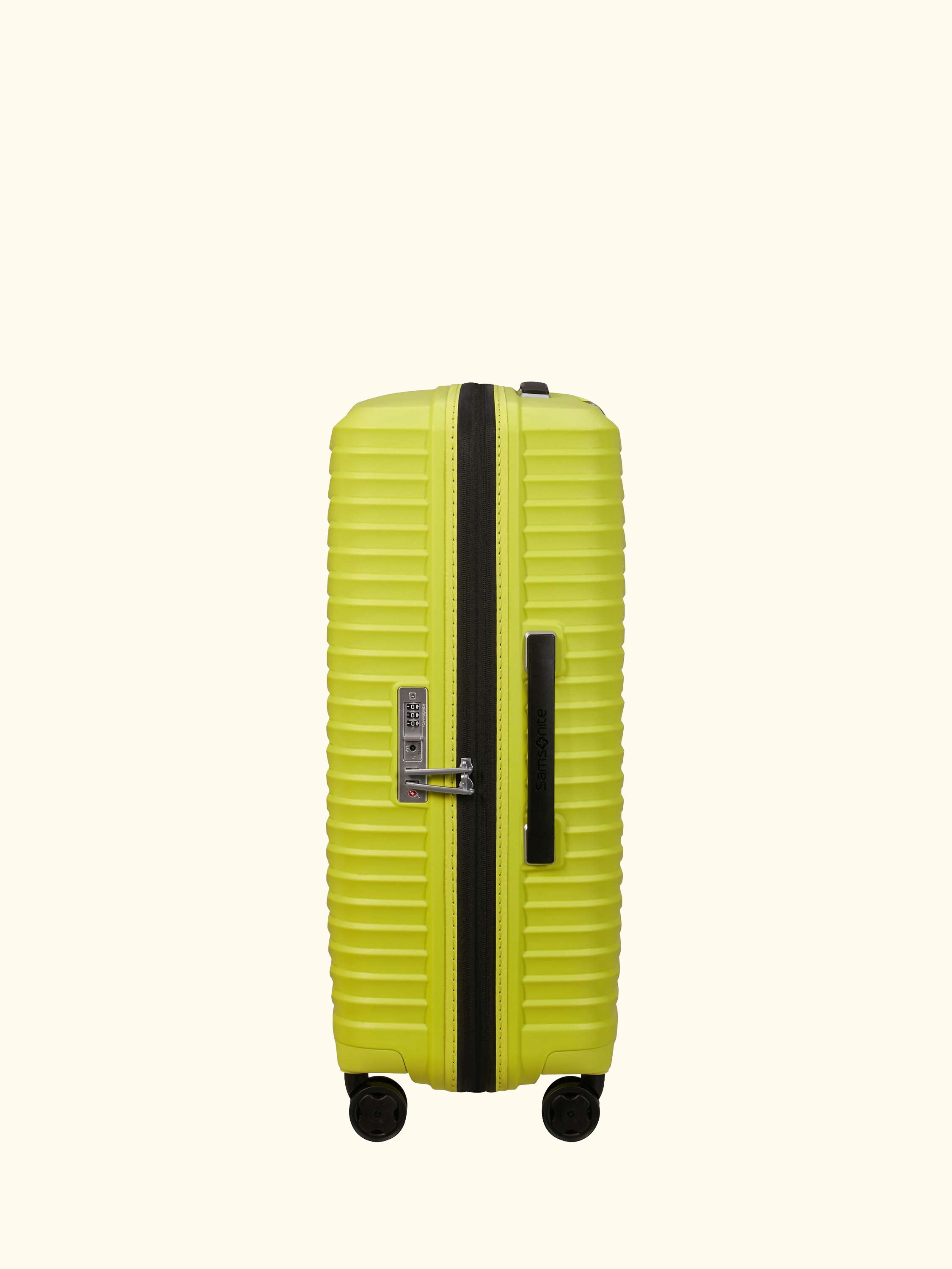 Upscape 68cm Expandable 4-Wheel Suitcase, 83L, Lime