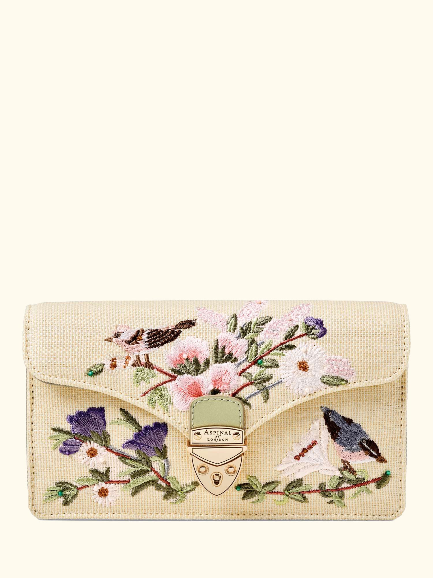 Mayfair Embroidered Clutch Bag, Multi
