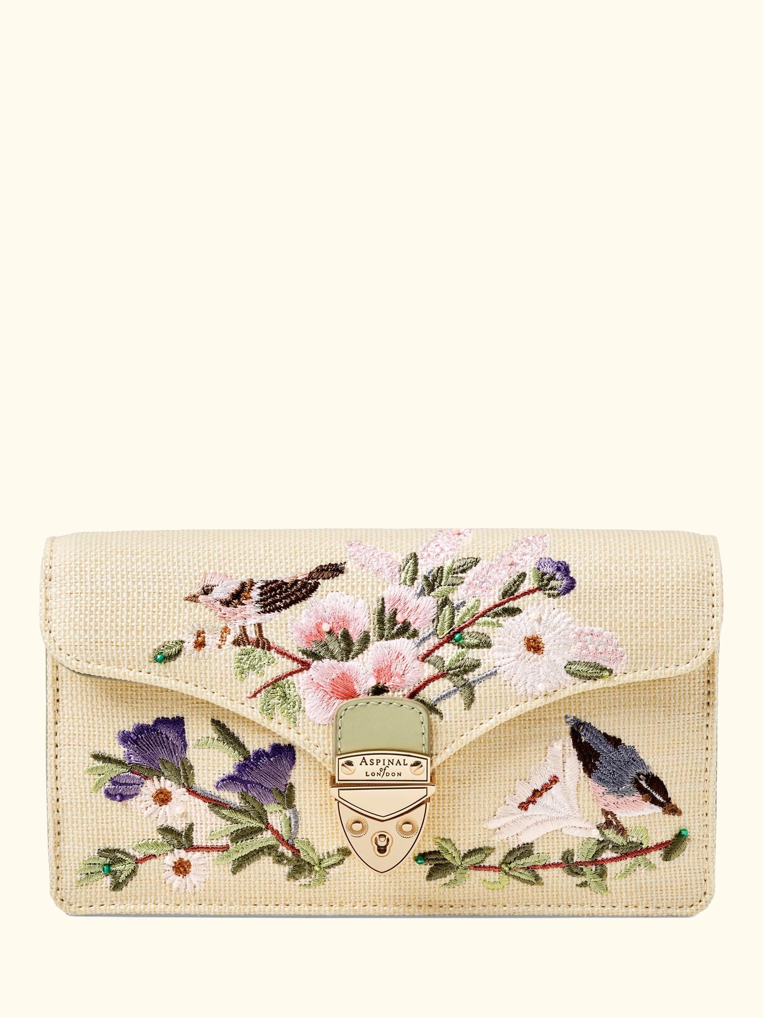 Mayfair Embroidered Clutch Bag, Multi