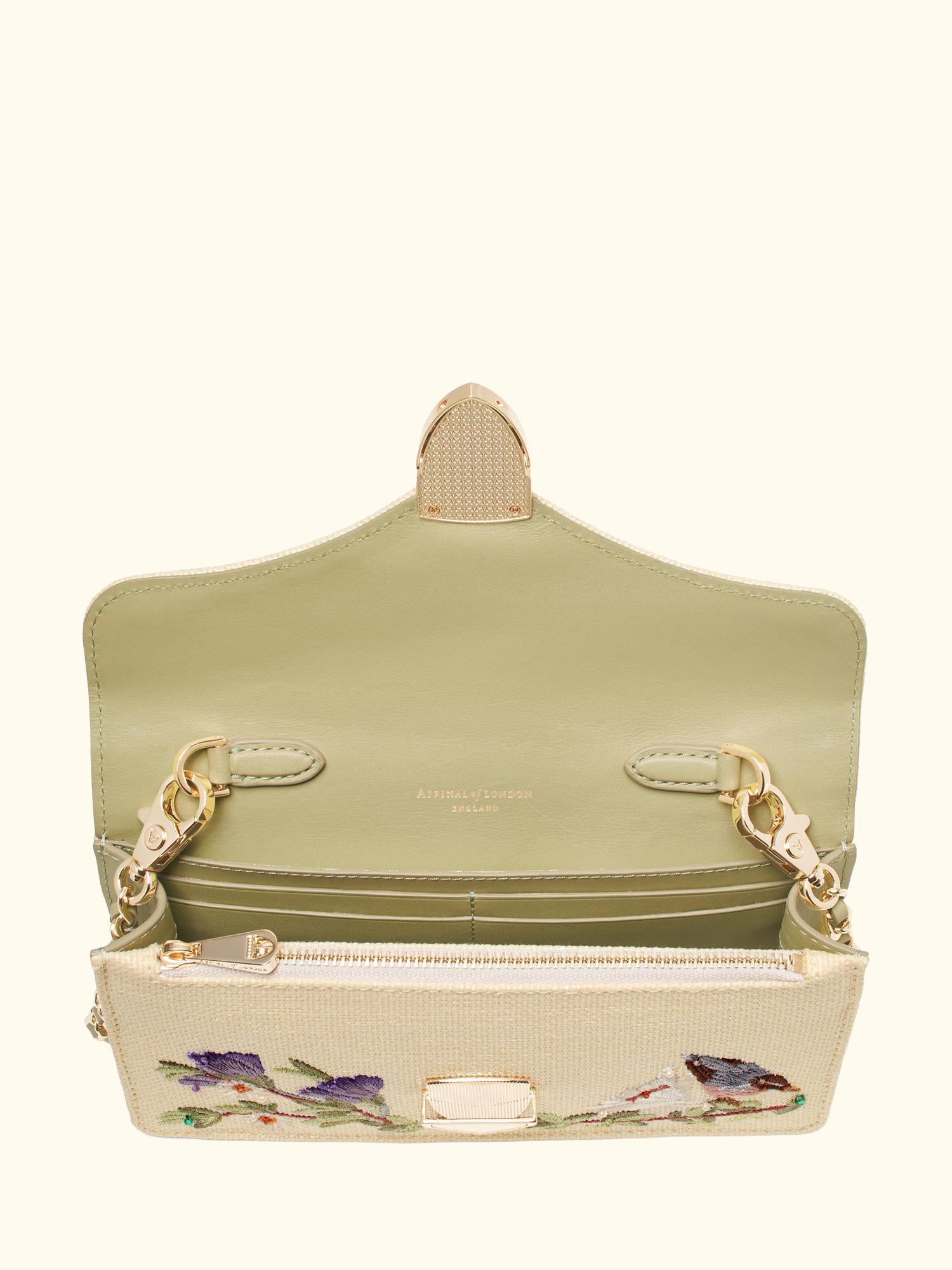 Mayfair Embroidered Clutch Bag, Multi