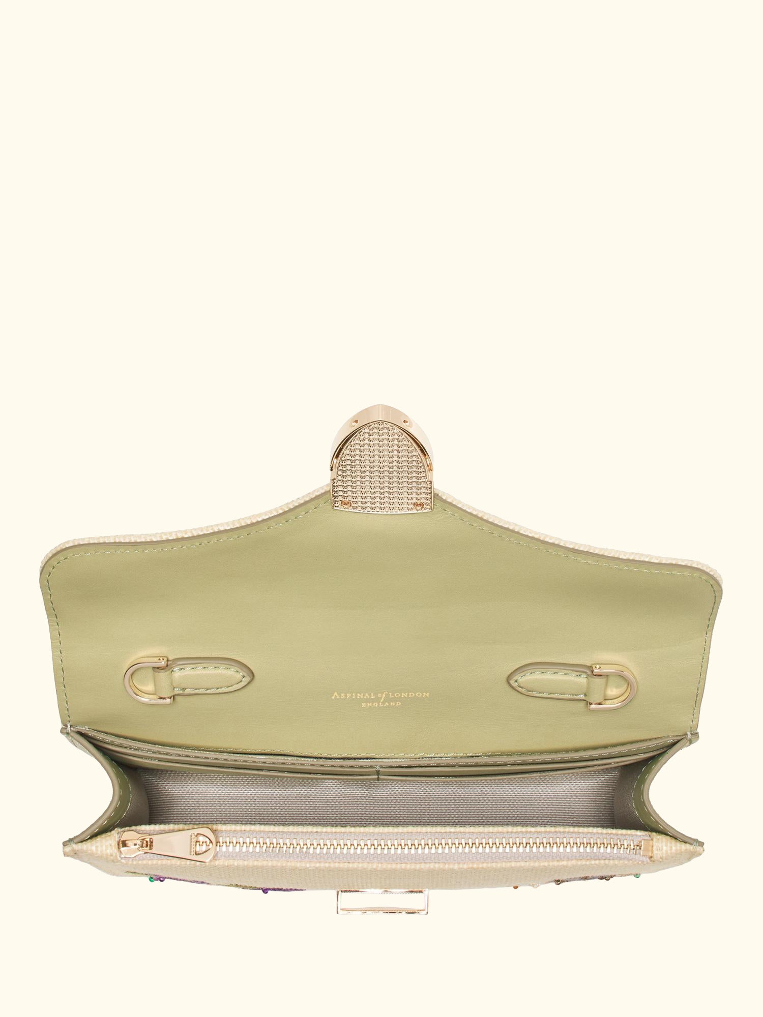 Mayfair Embroidered Clutch Bag, Multi
