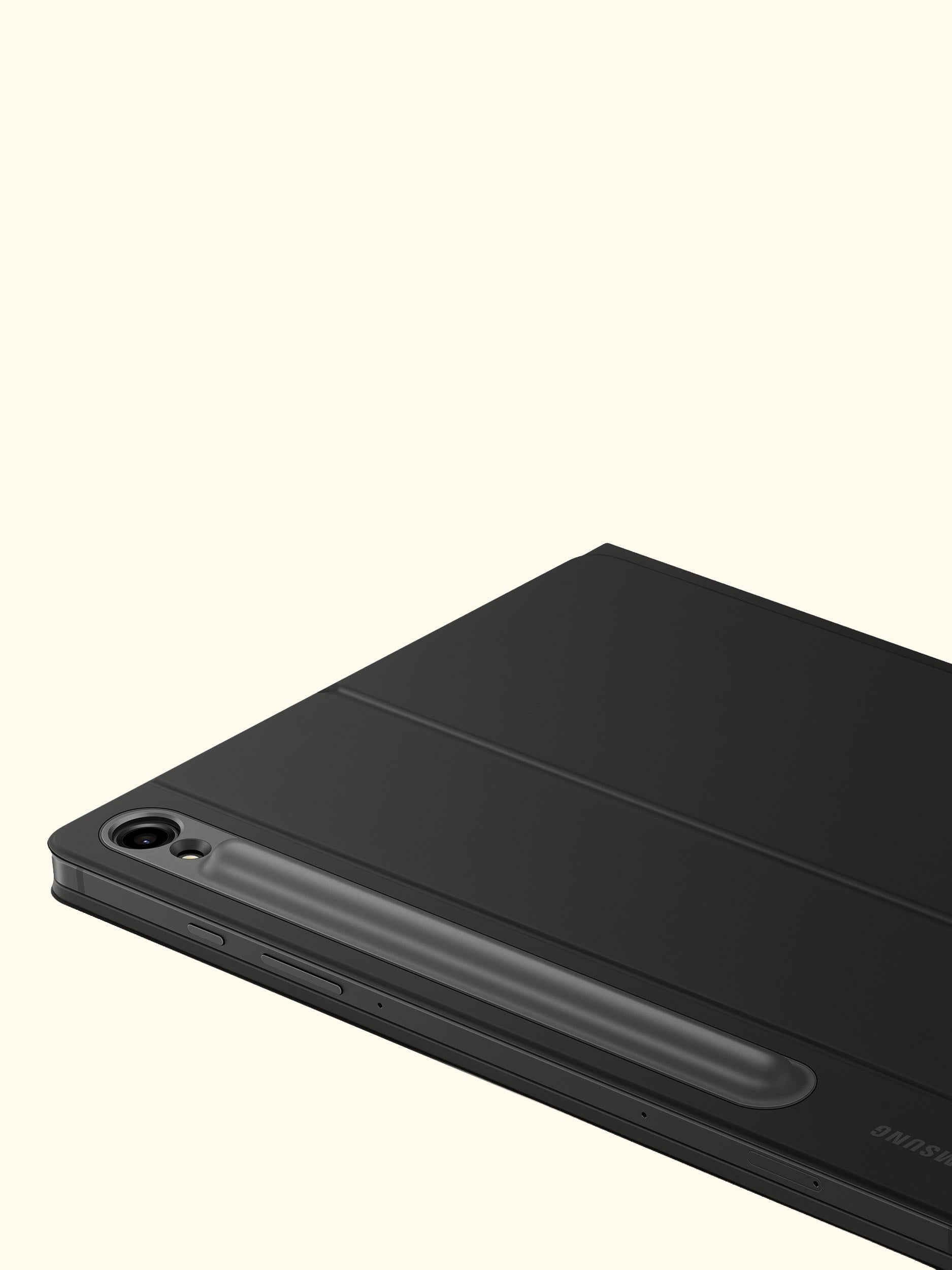 AI Book Cover Keyboard with Trackpad for Galaxy Tab S10 FE, S9, S9 FE